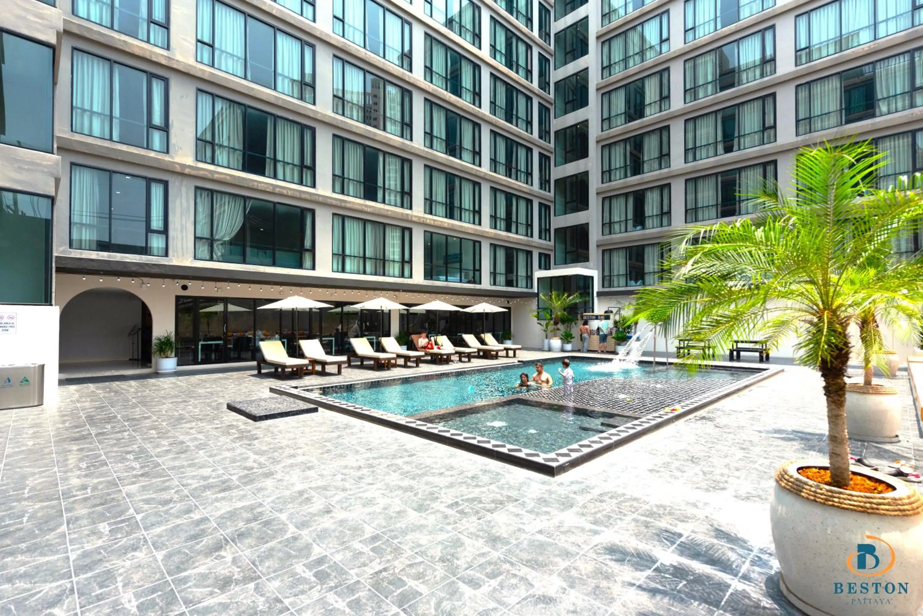 Property building in Beston Pattaya - SHA Plus Certified