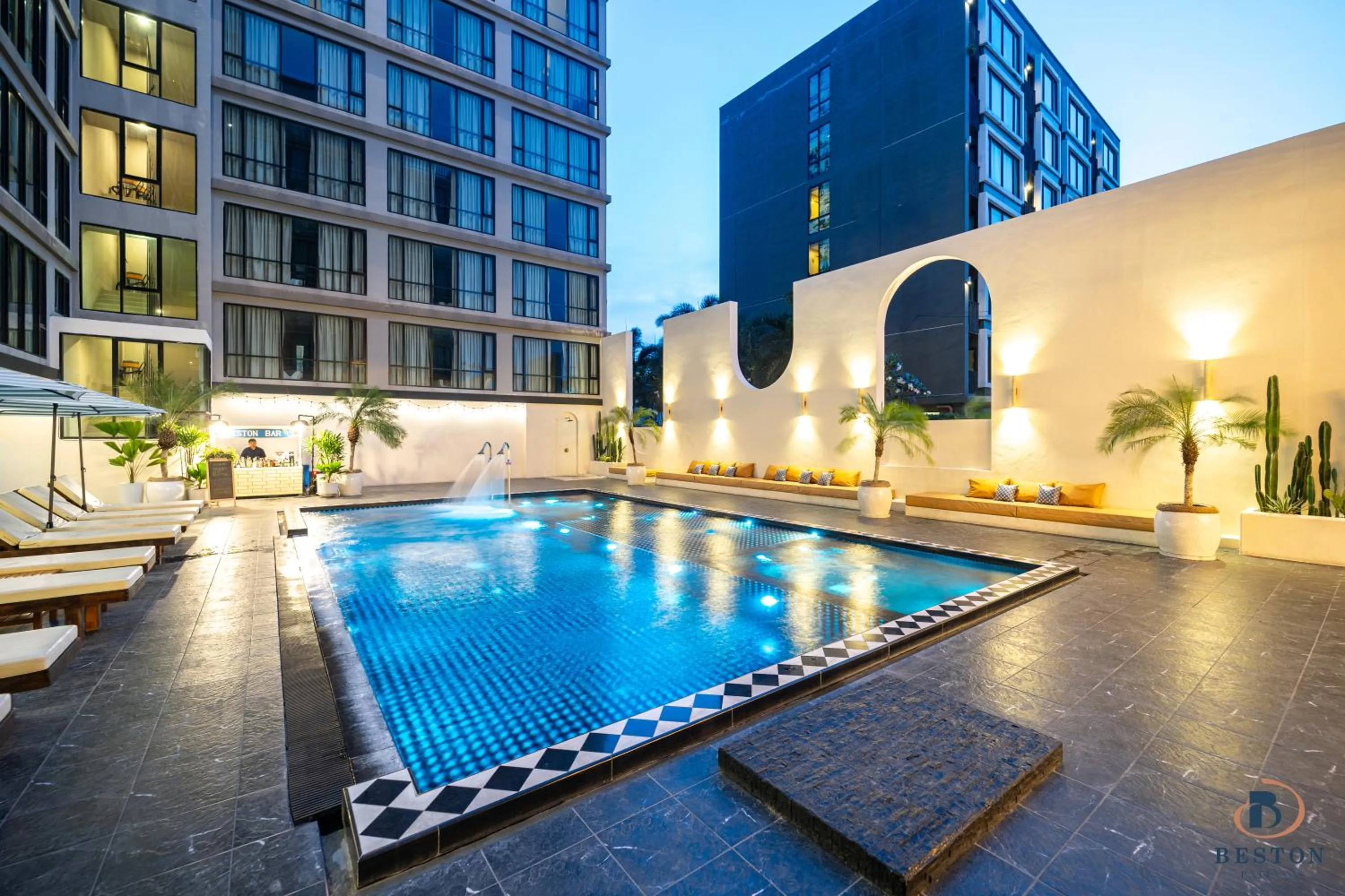 Property building in Beston Pattaya - SHA Plus Certified