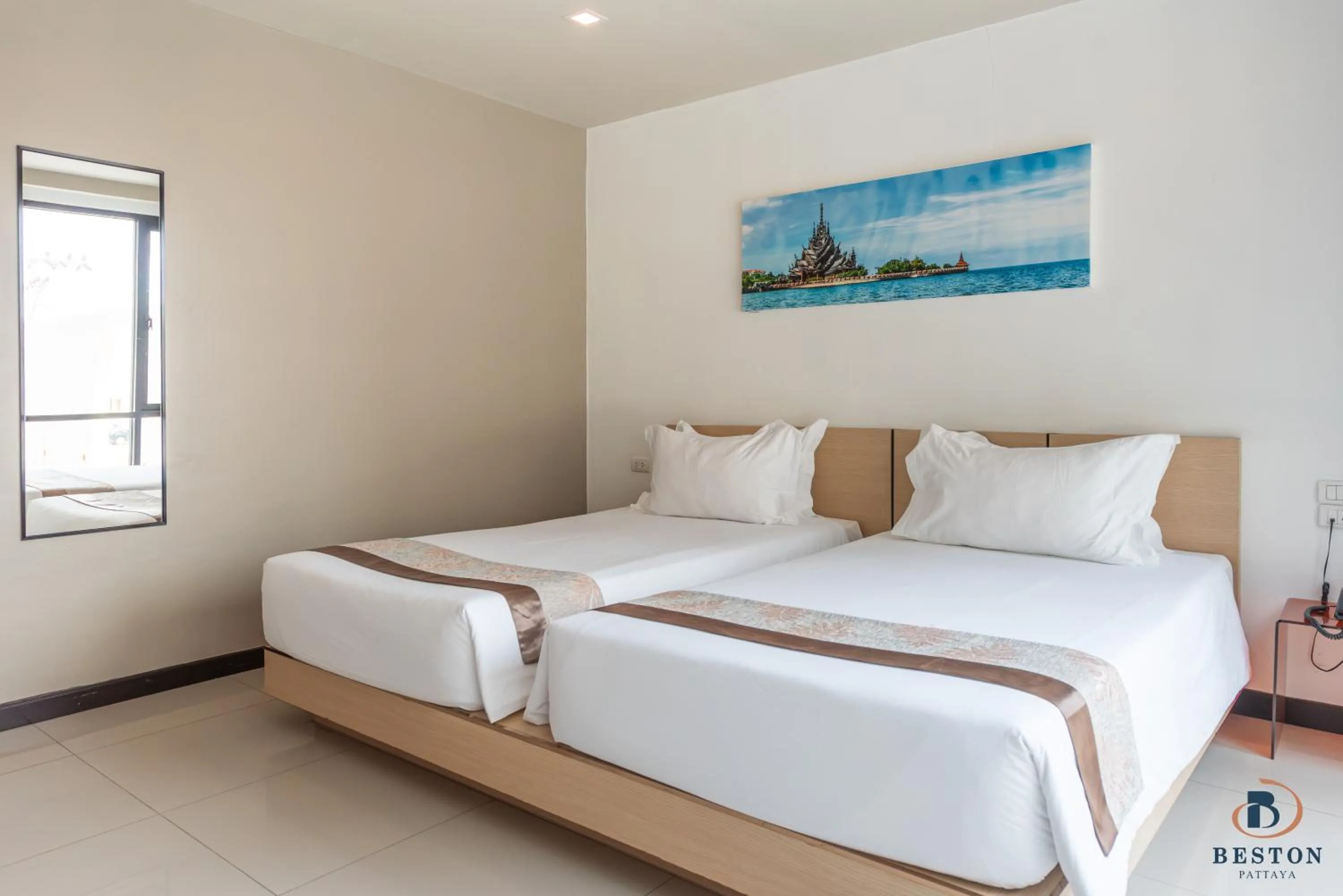 Bed in Beston Pattaya - SHA Plus Certified