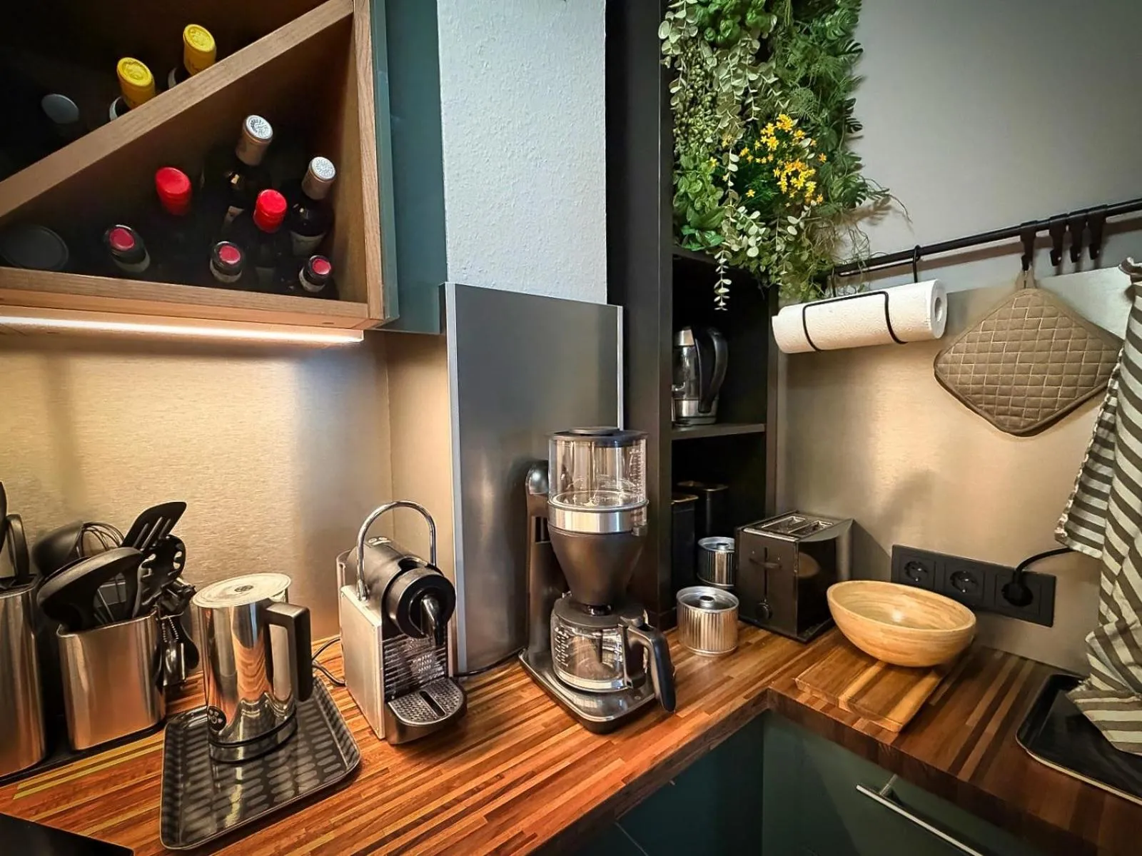 Kitchen or kitchenette in Eichenwald-Studio