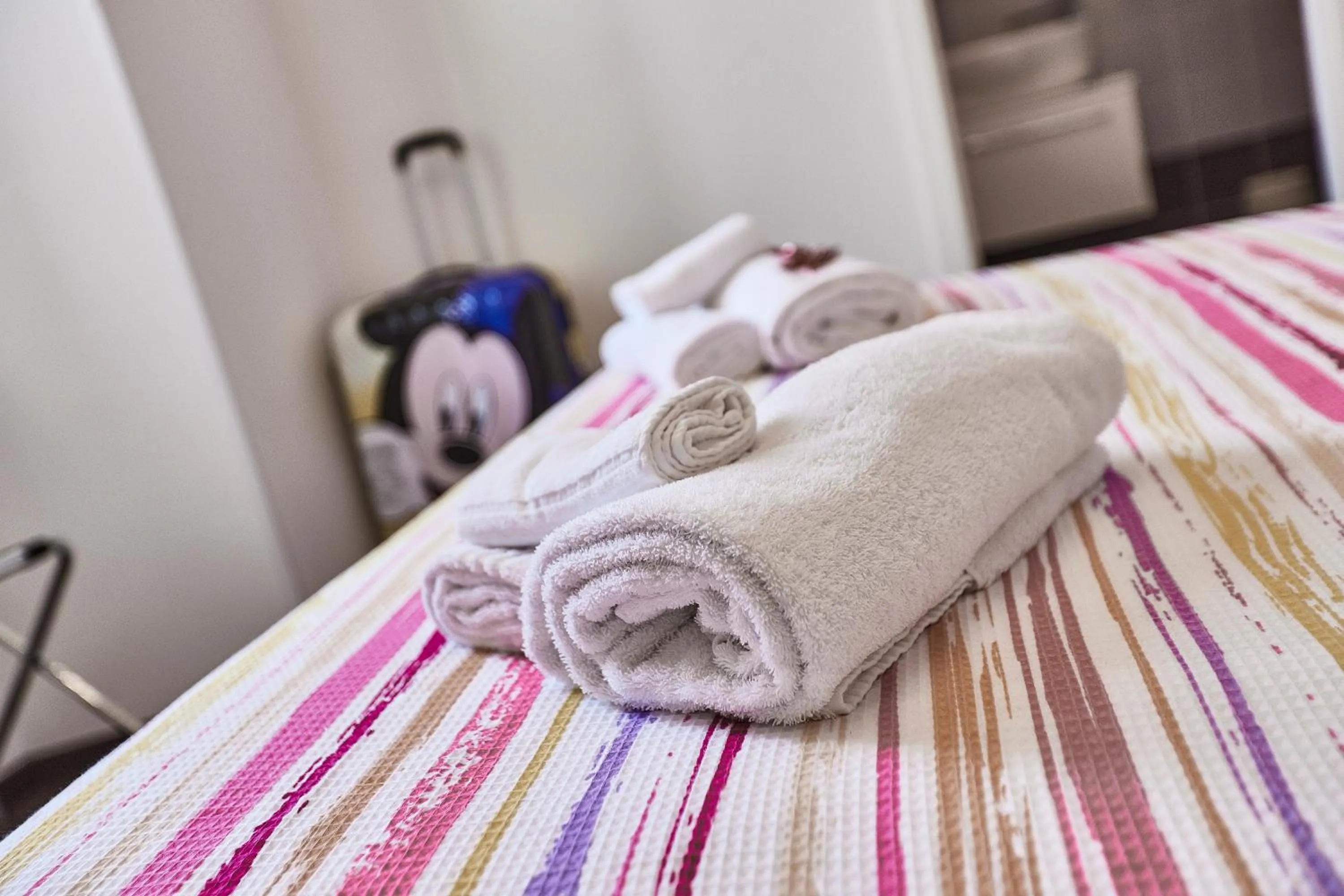 Bed in BB HomEitaly Civitavecchia