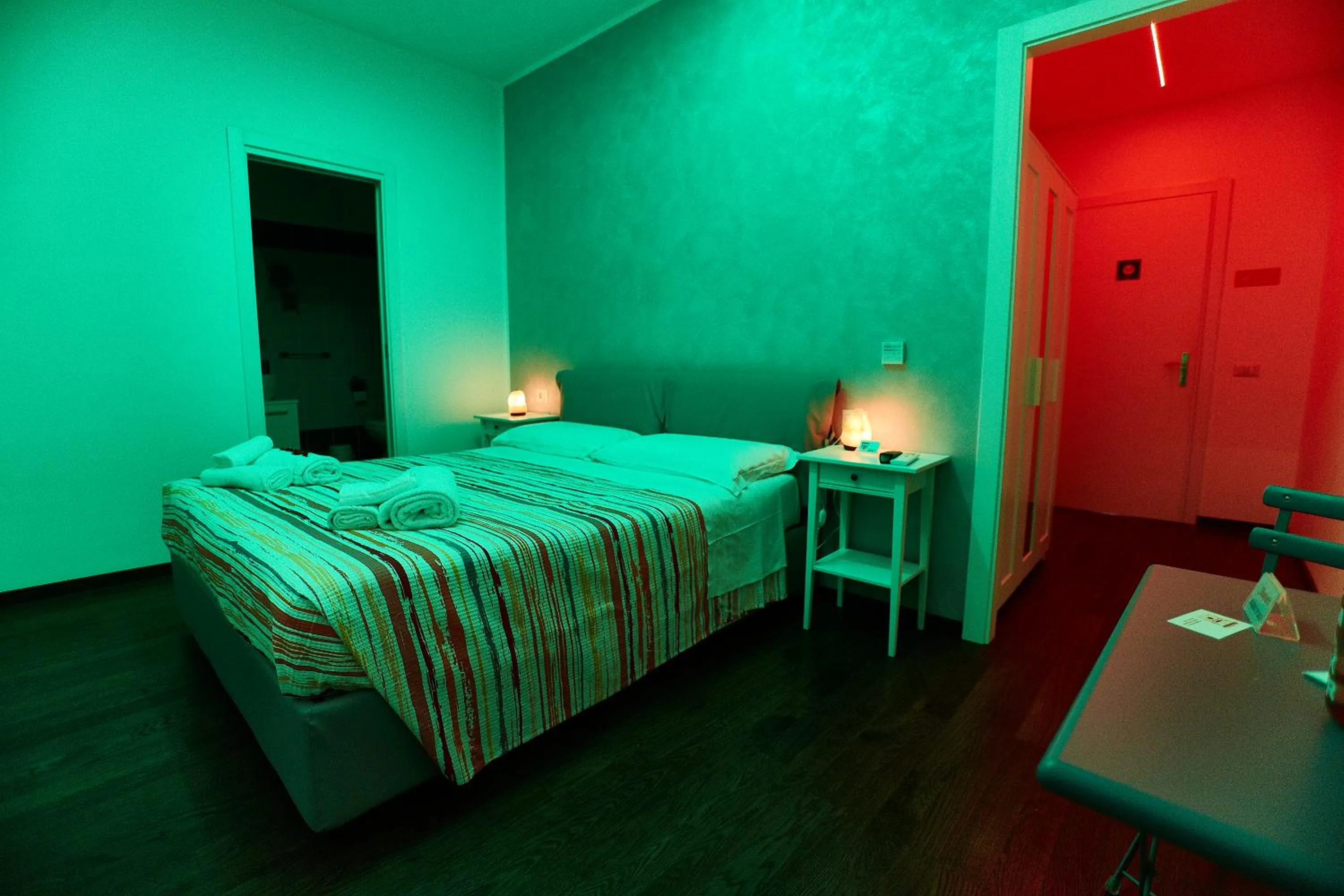 Bed in BB HomEitaly Civitavecchia