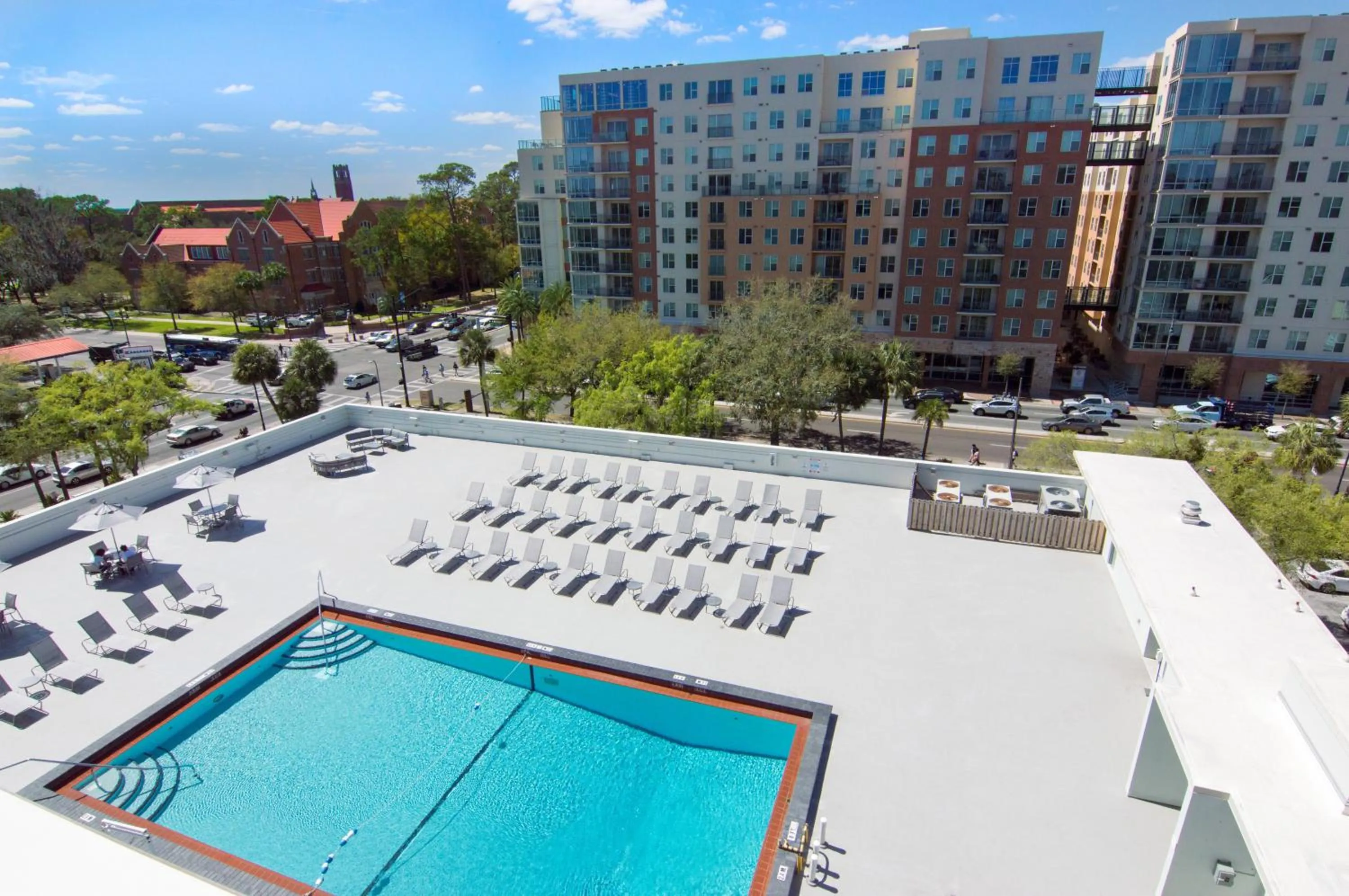 Swimming pool in Holiday Inn Gainesville-University Center by IHG