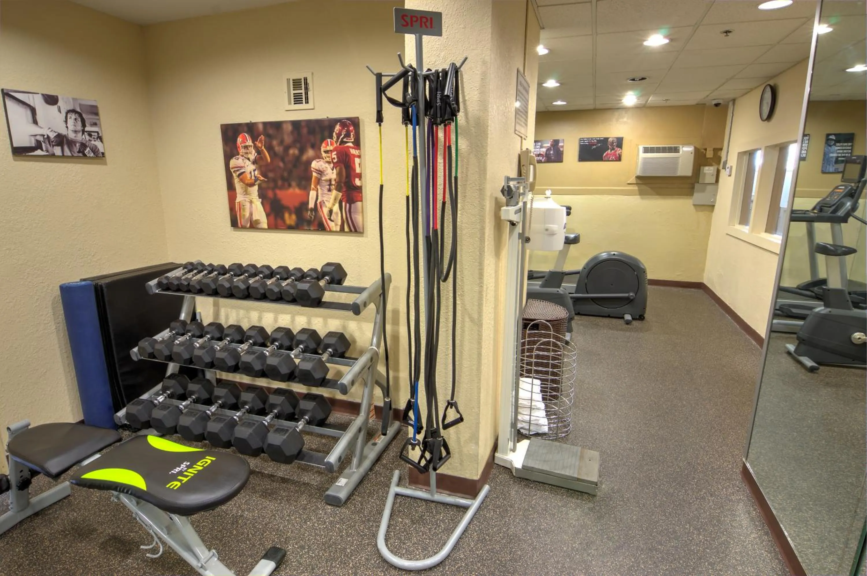 Fitness centre/facilities in Holiday Inn Gainesville-University Center by IHG