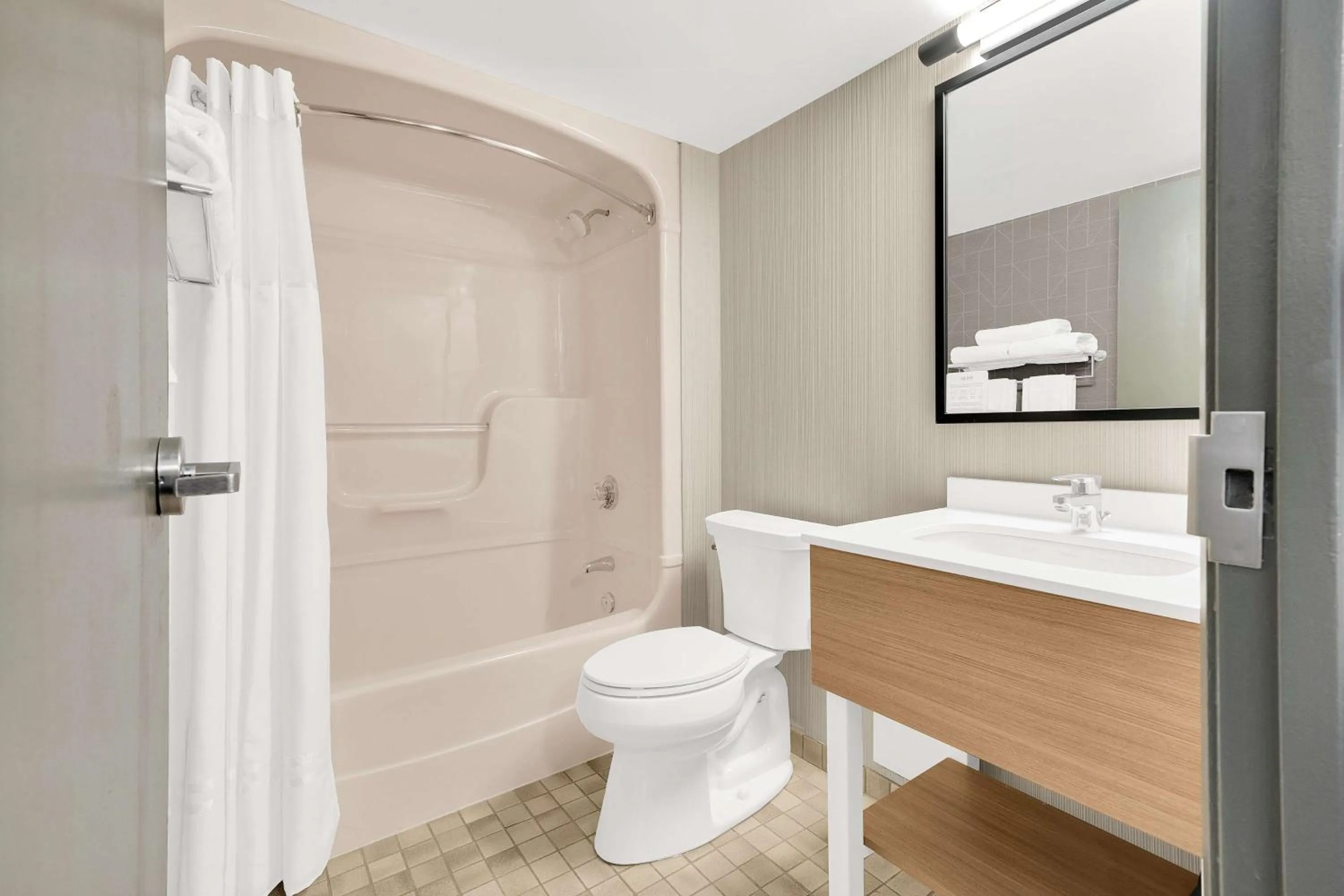 Bathroom in Spark By Hilton Toronto Markham