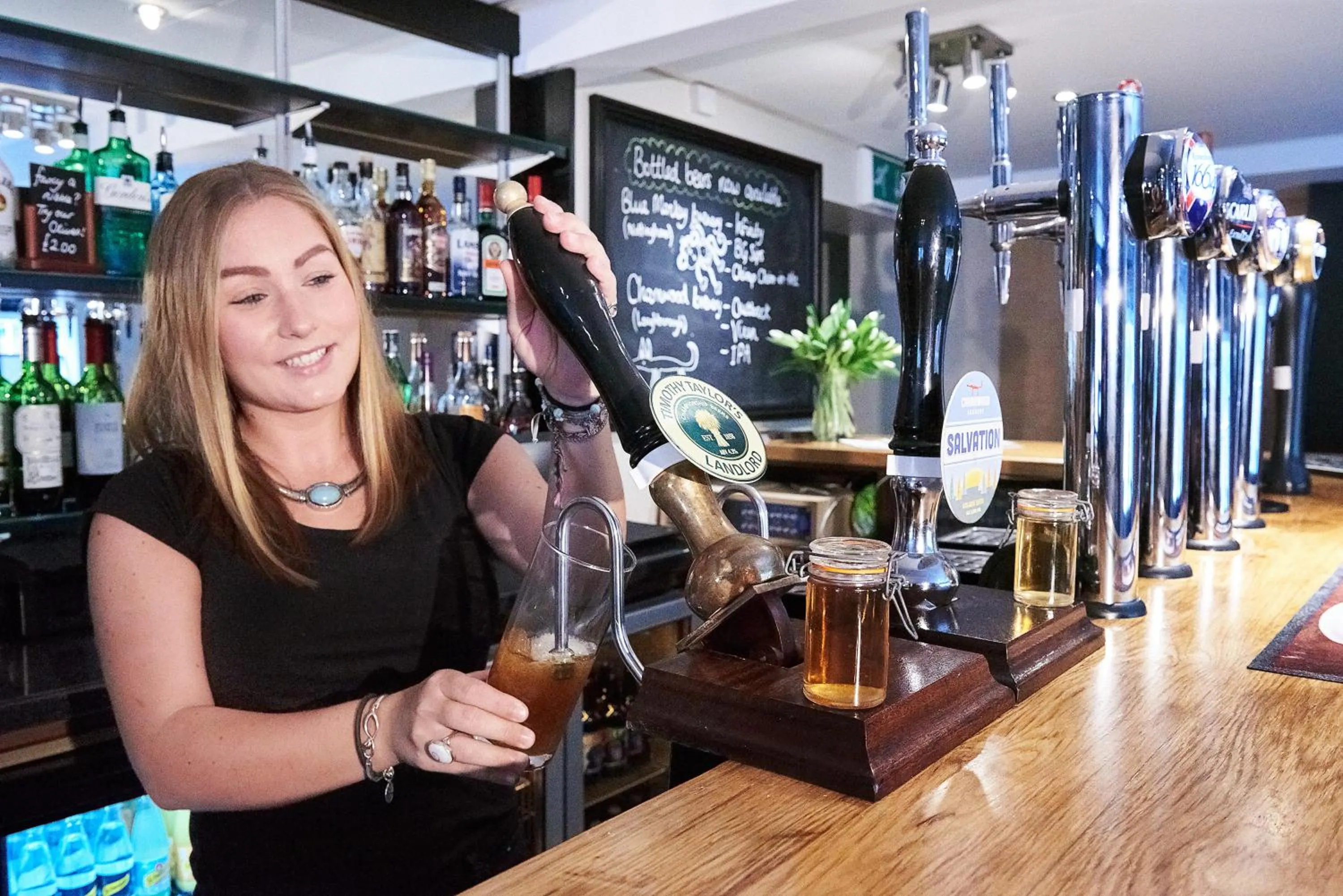 Staff in The Queens Head