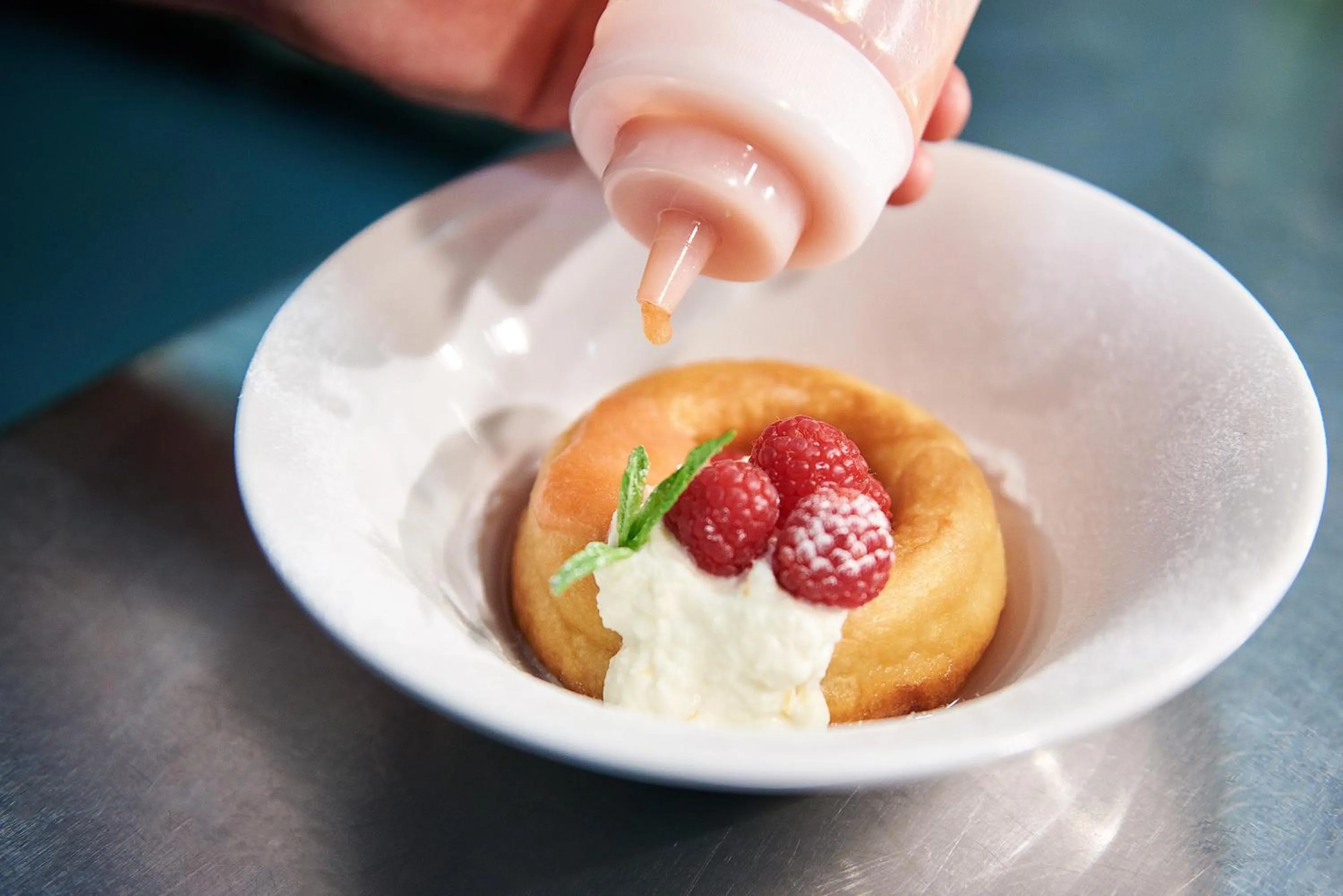 Food close-up in The Queens Head