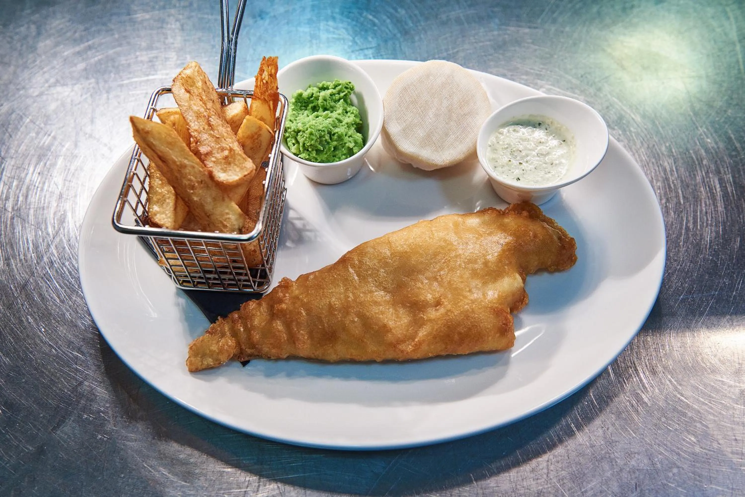 Food close-up in The Queens Head