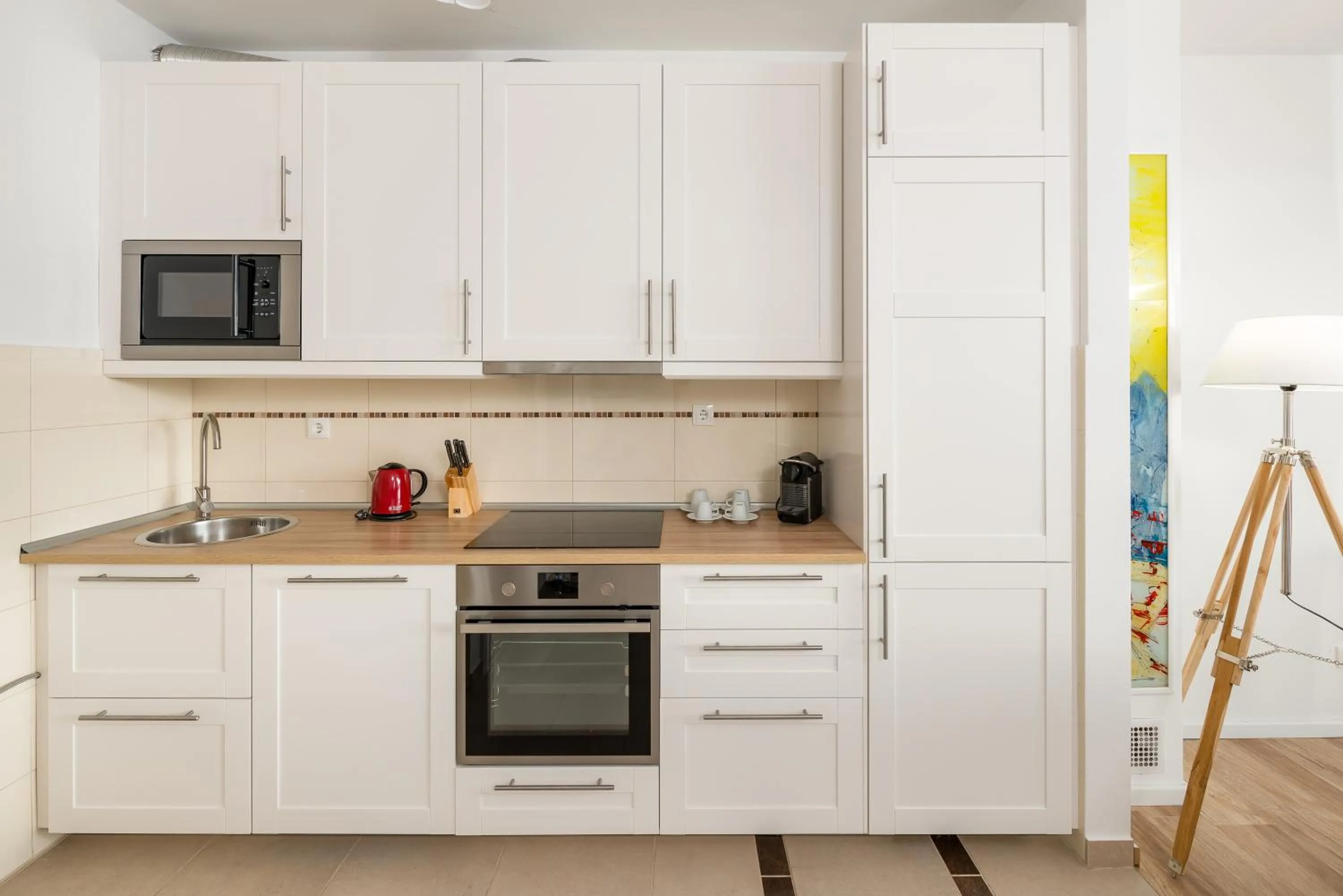 Coffee/tea facilities in Belado Residence Bol