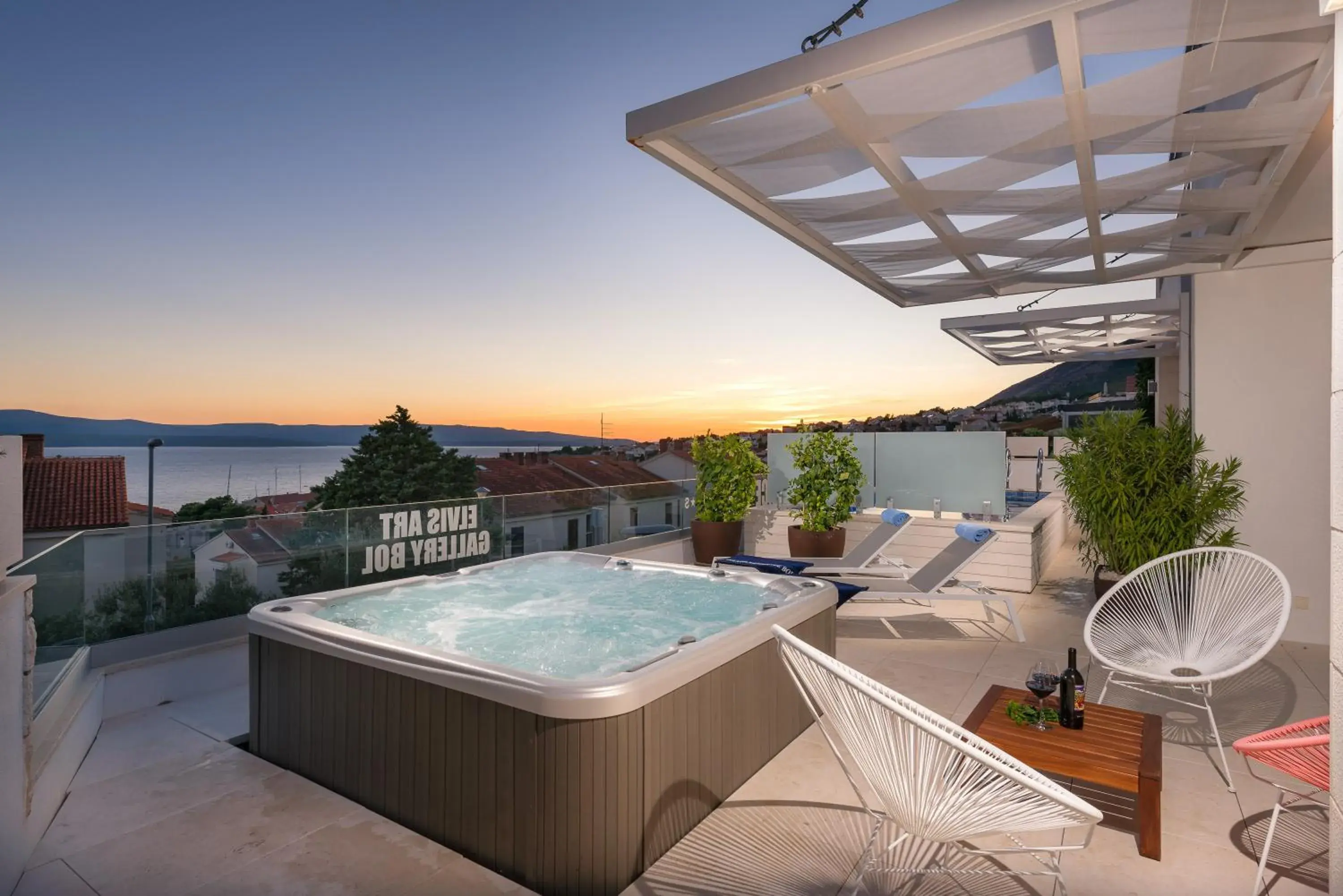 Two-Bedroom Apartment with Private Hot Tub in Belado Residence Bol Two-Bedroom Apartment with Private Hot Tub in Belado Residence Bol