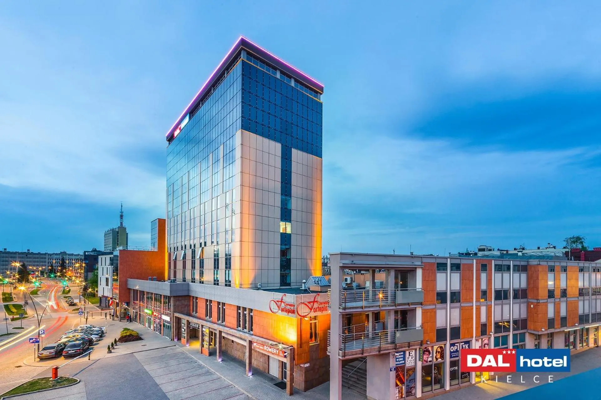 Property building in Hotel Dal Kielce