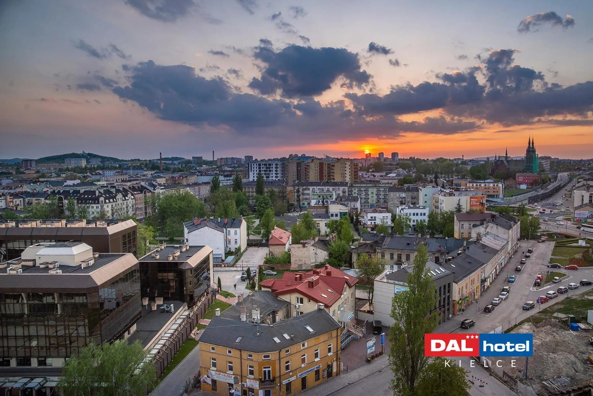 City view in Hotel Dal Kielce