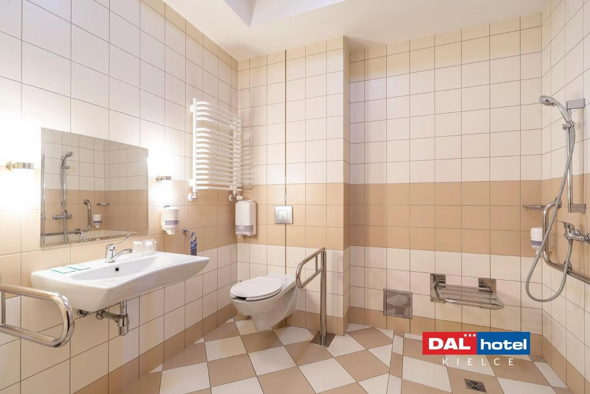 Shower in Hotel Dal Kielce