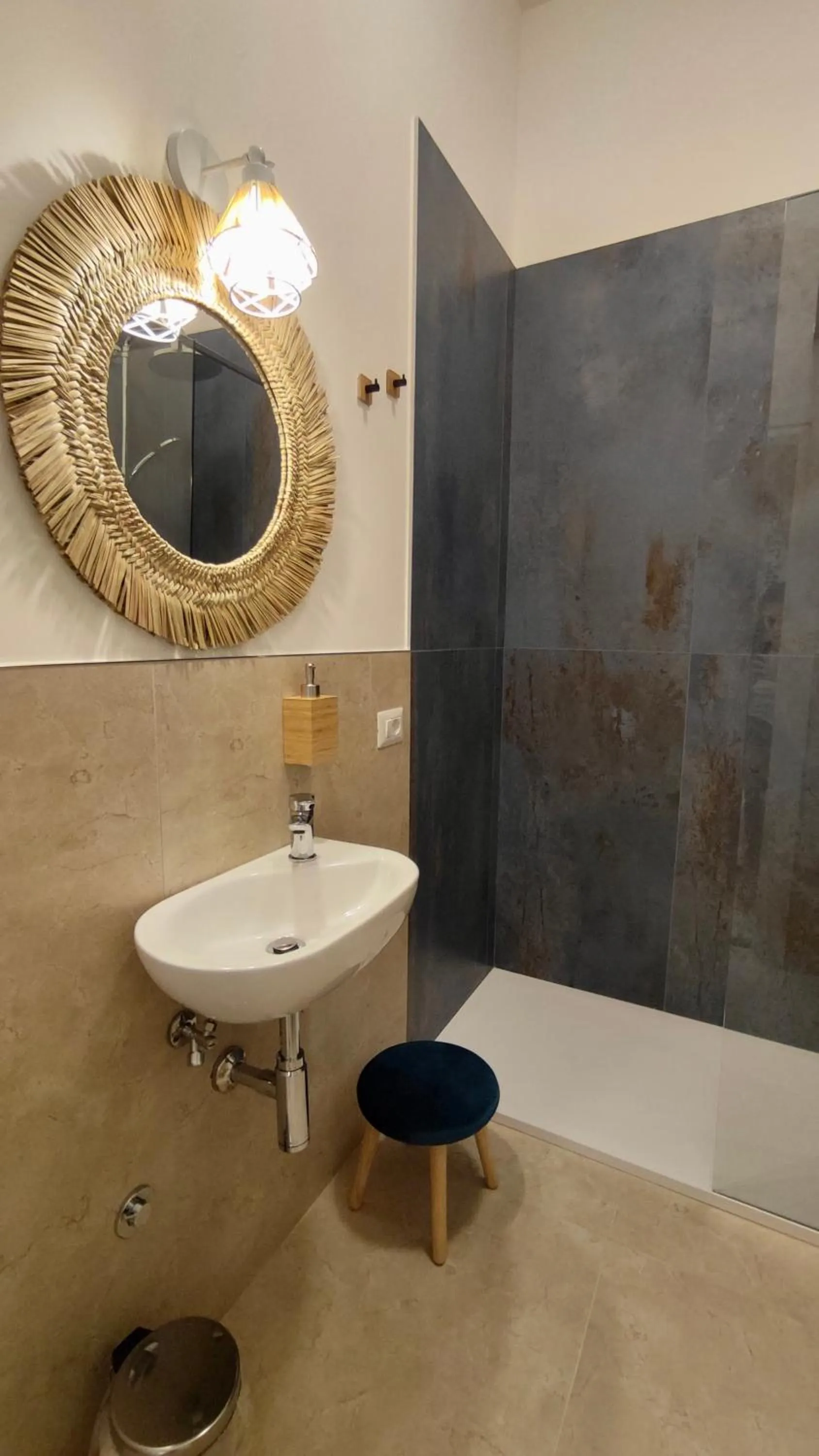 Shower in Il Re degli Scalzi