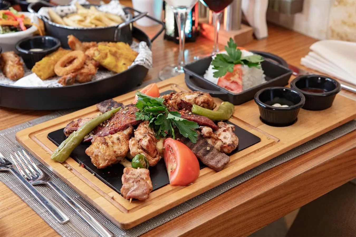 Food in Chatto Hotel