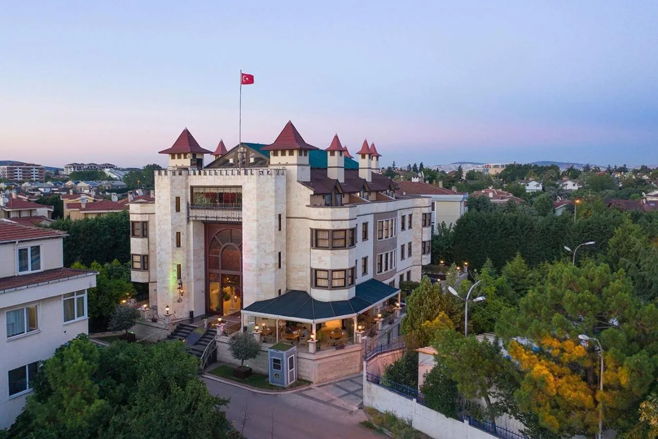 Bird's eye view in Chatto Hotel