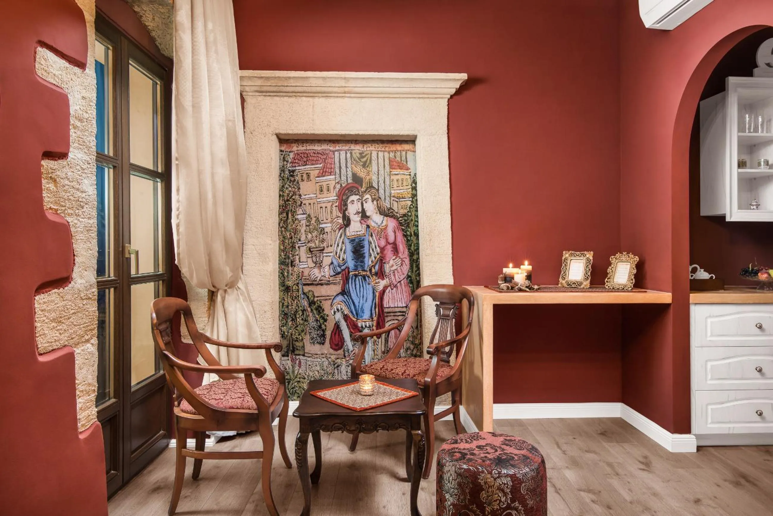 Decorative detail in Cretan Renaissance