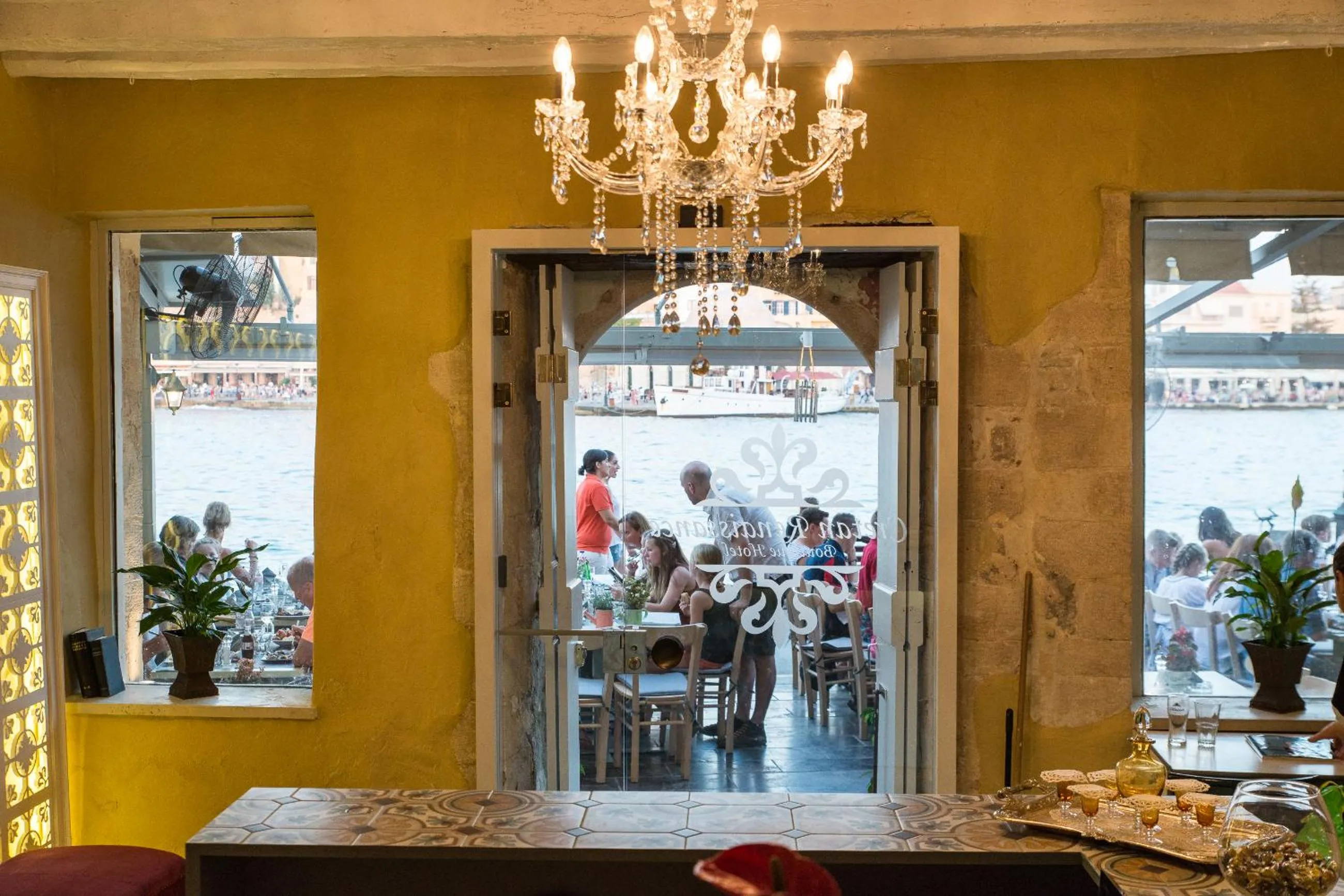 Lobby or reception in Cretan Renaissance