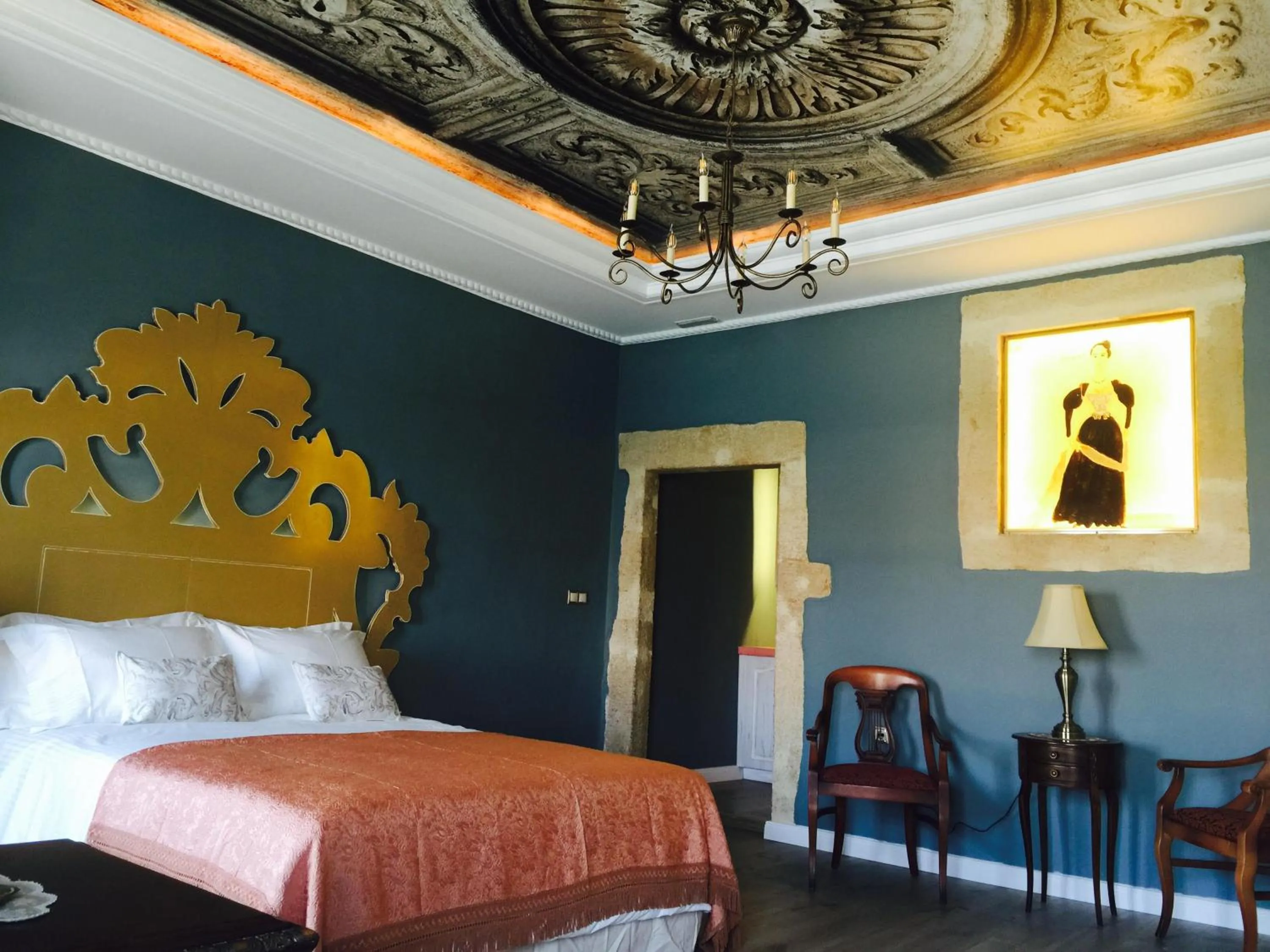 Decorative detail, Bed in Cretan Renaissance