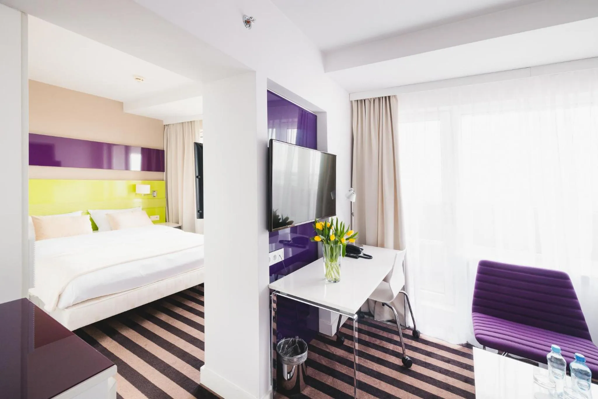 TV and multimedia, Bed in METROPOL Hotel Katowice