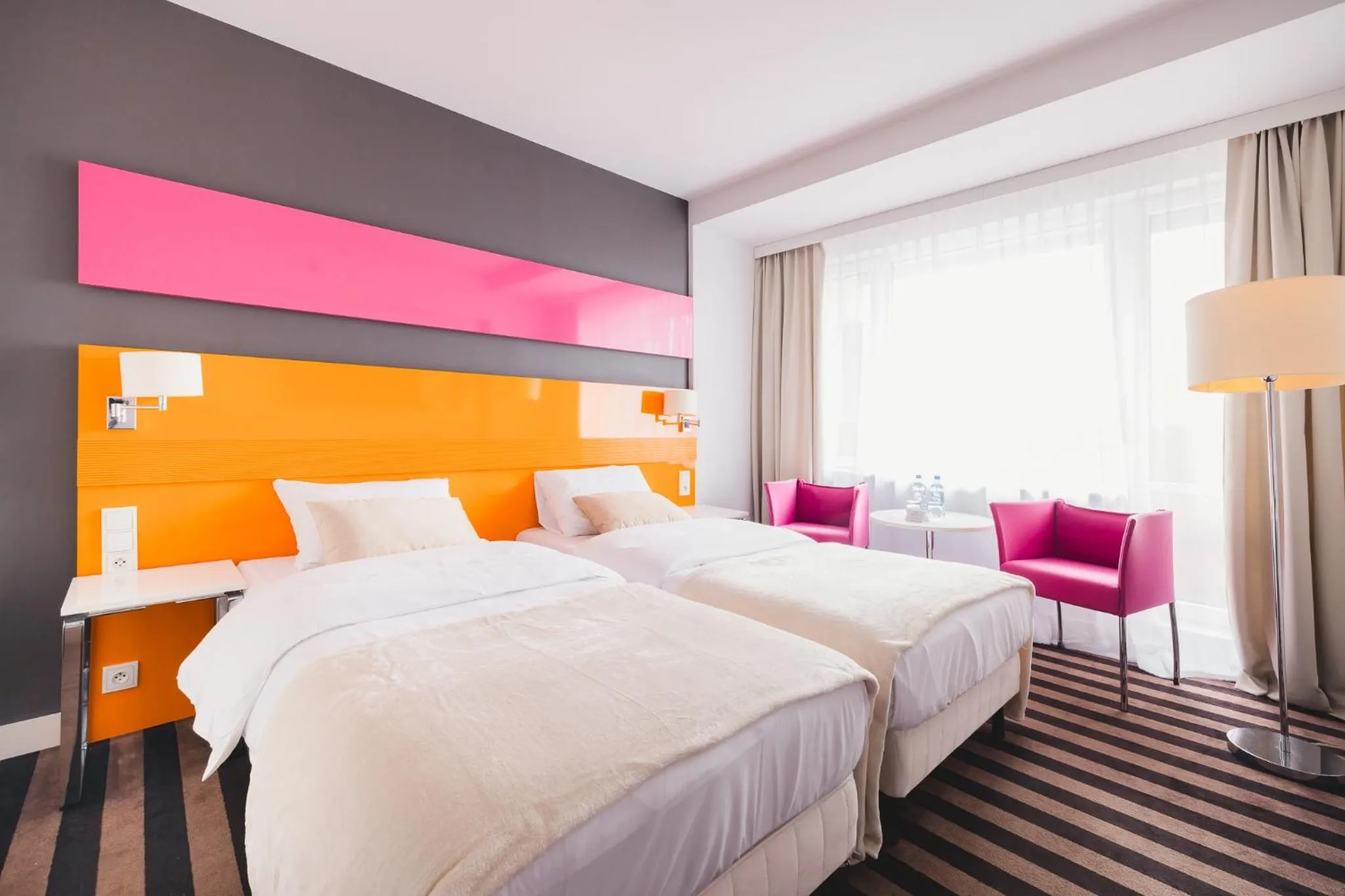 Photo of the whole room, Bed in METROPOL Hotel Katowice
