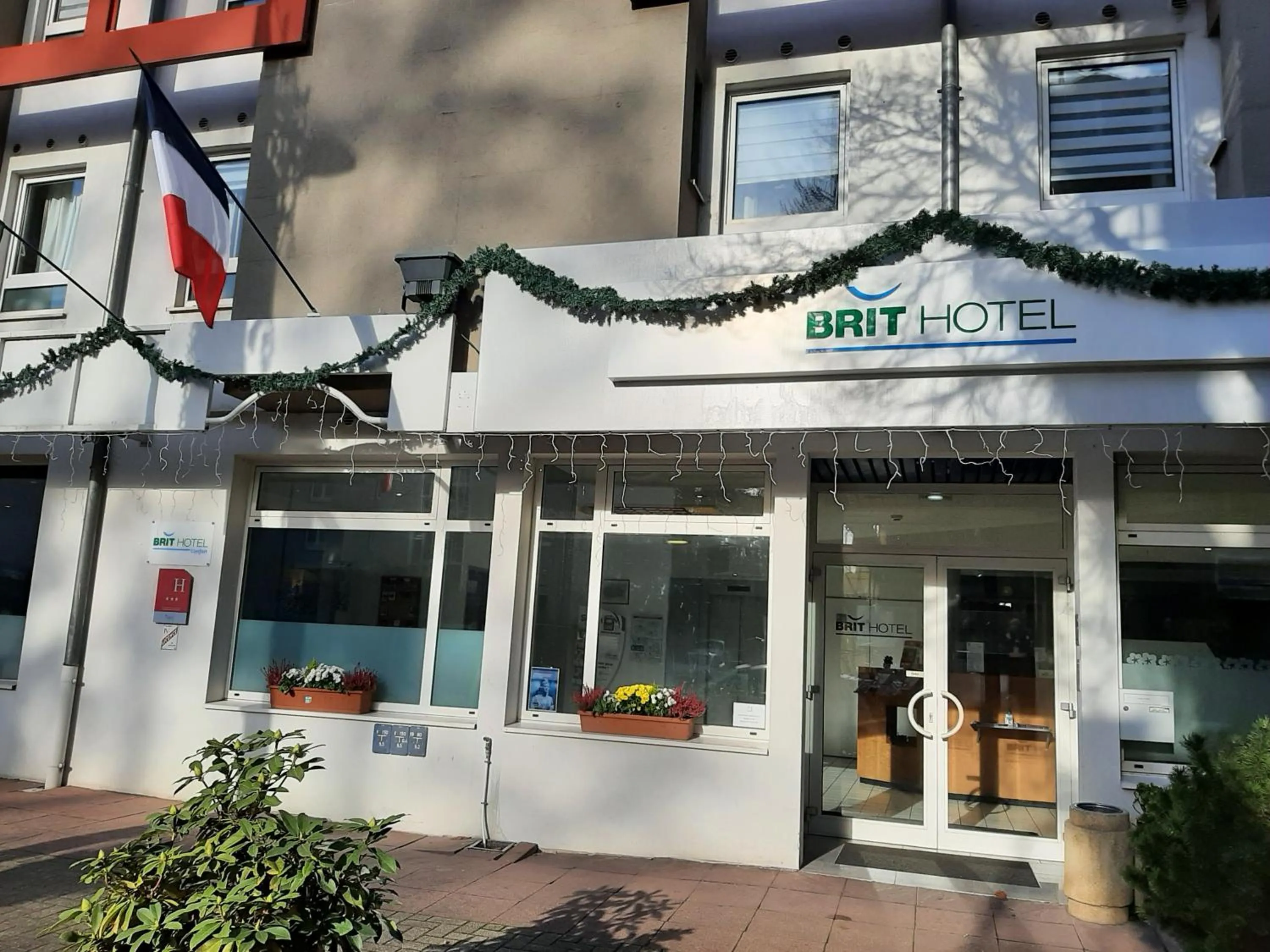 Property building in Brit Hotel Mulhouse Centre