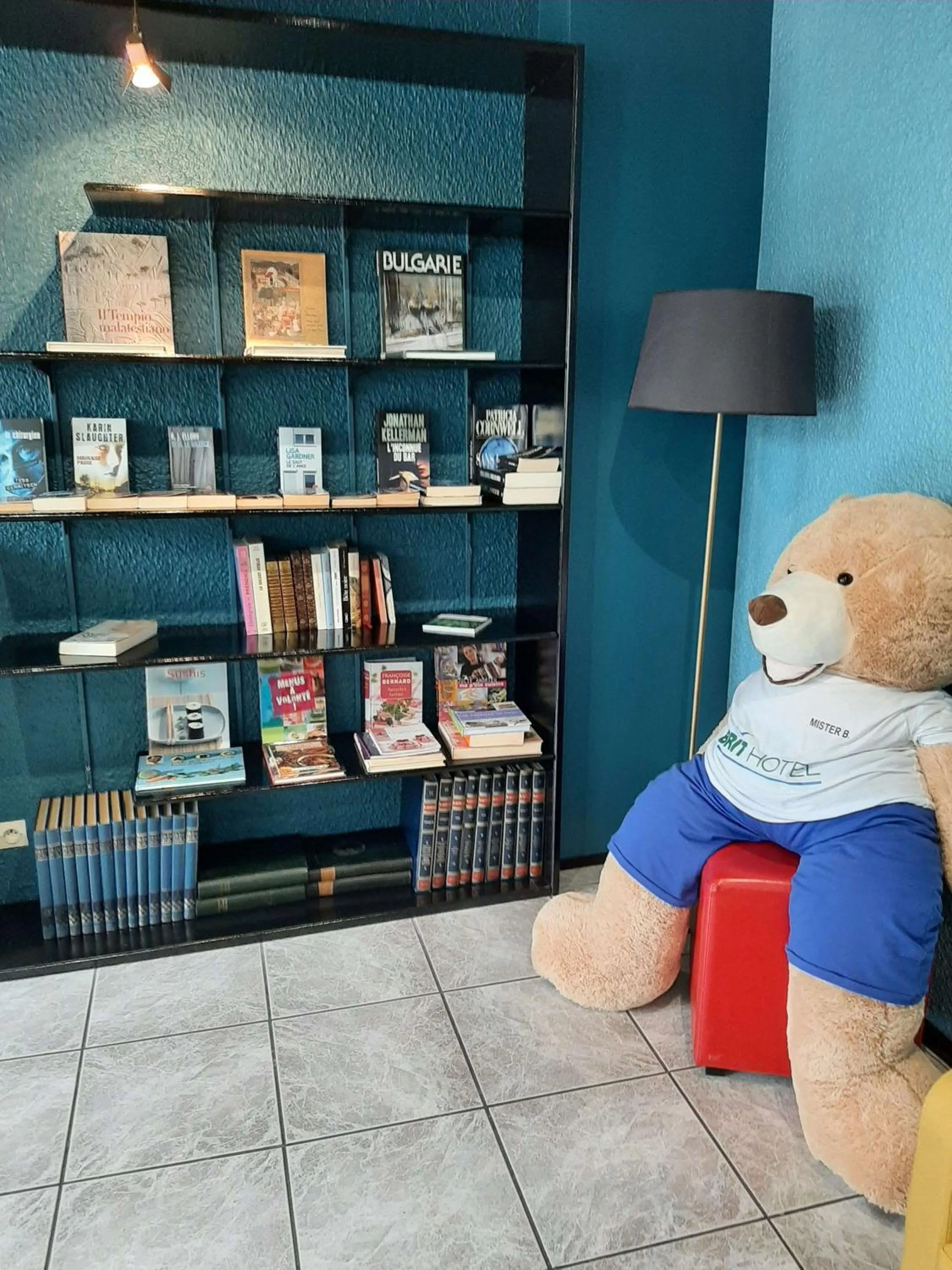 Lounge or bar in Brit Hotel Mulhouse Centre