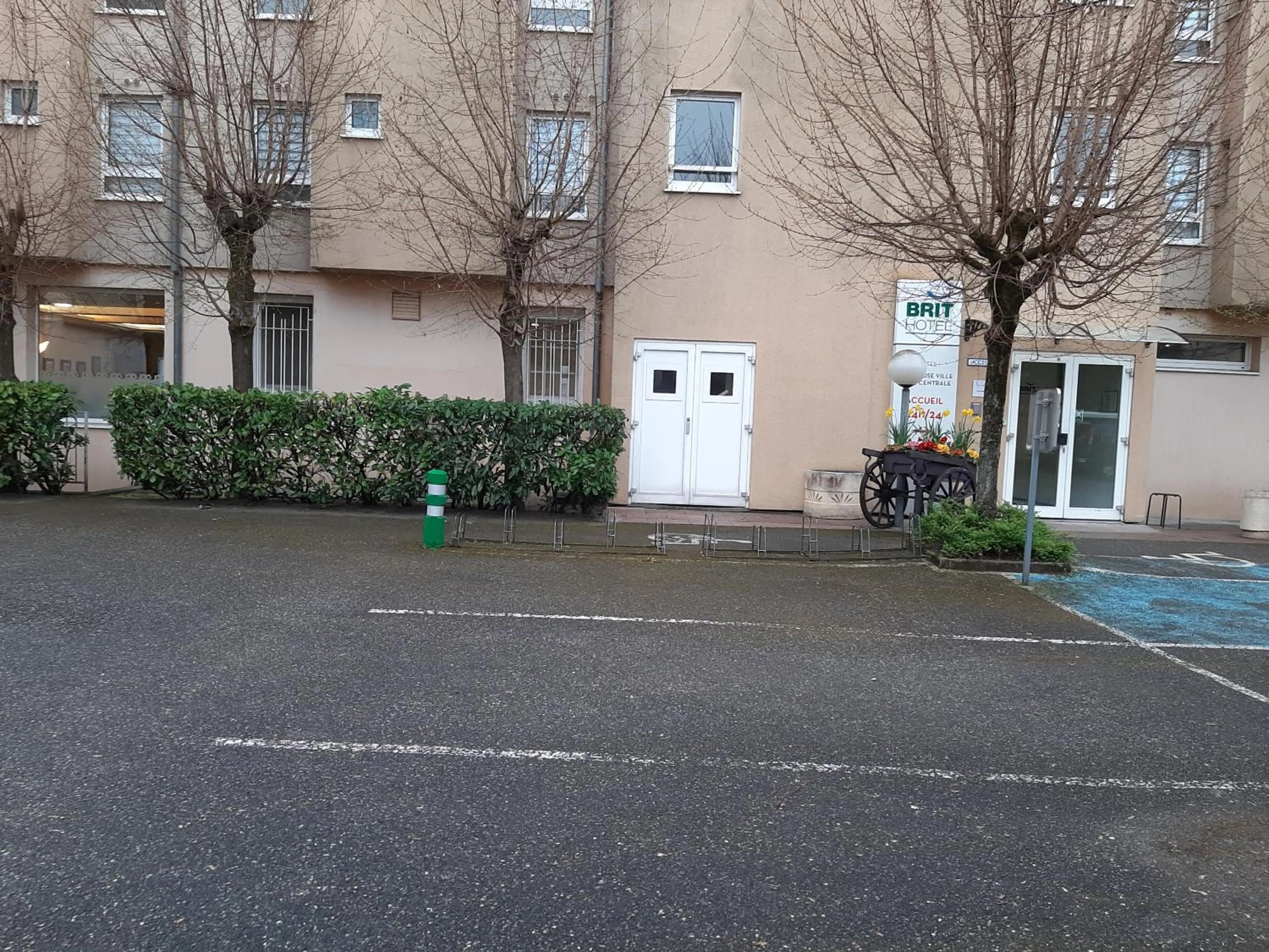 Parking in Brit Hotel Mulhouse Centre