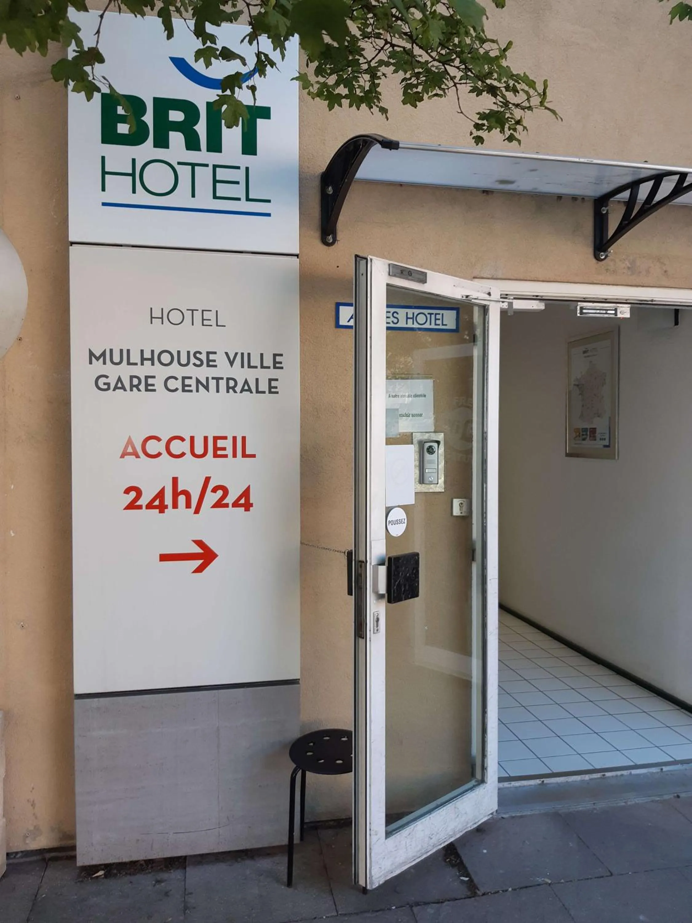 Property building in Brit Hotel Mulhouse Centre