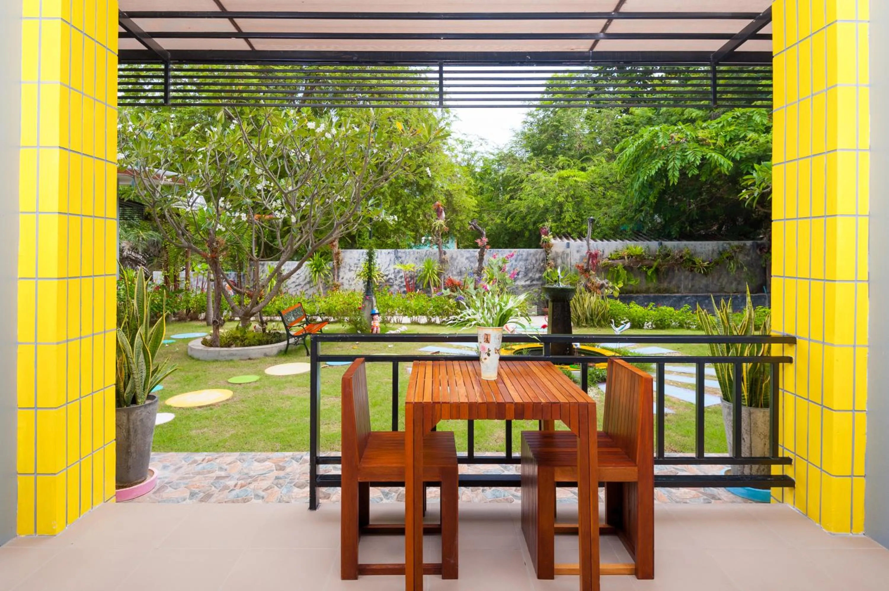 Balcony/Terrace in Greenery Resort Koh Tao