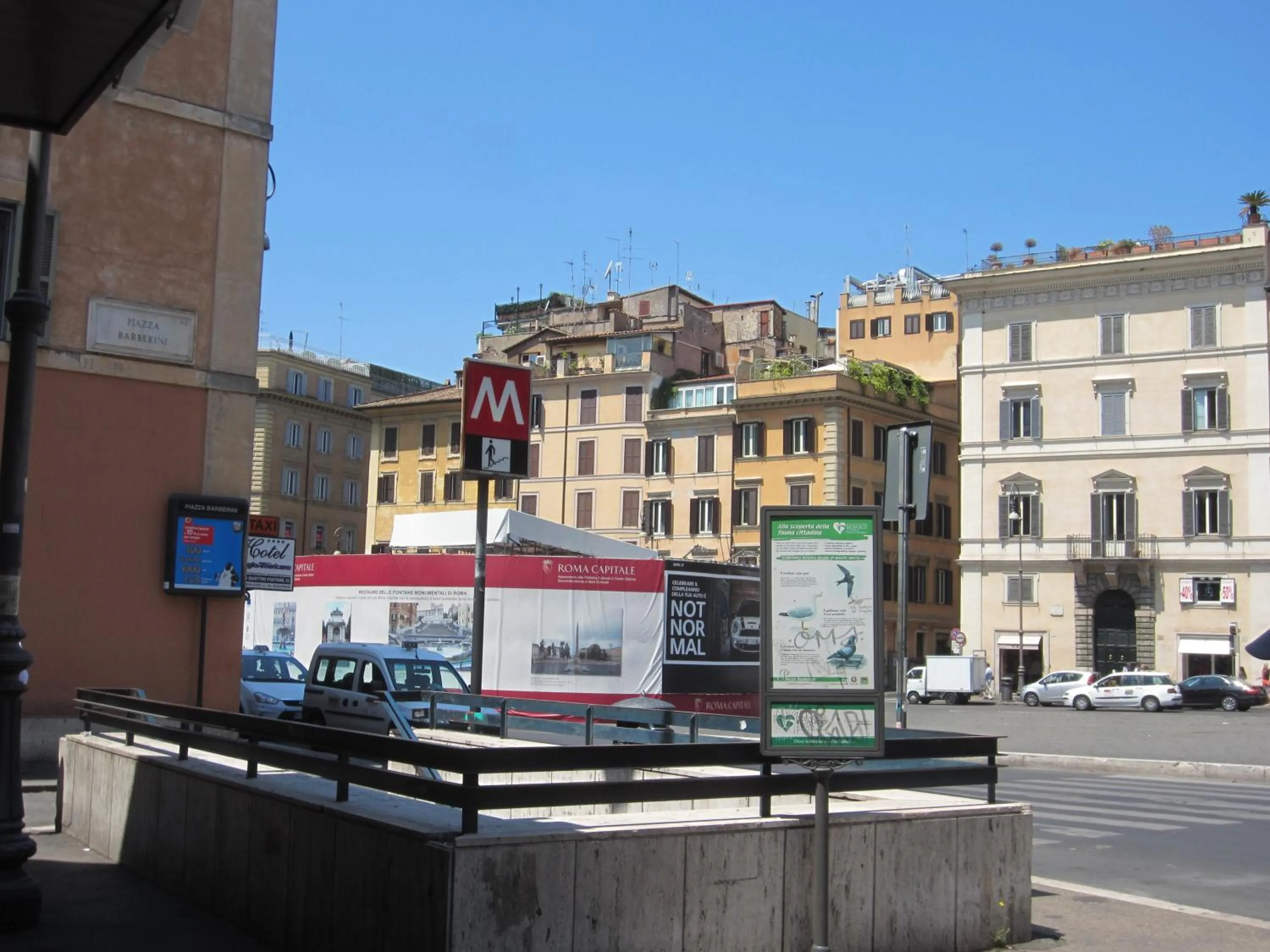 Nearby landmark in Via Veneto Prestige Rooms
