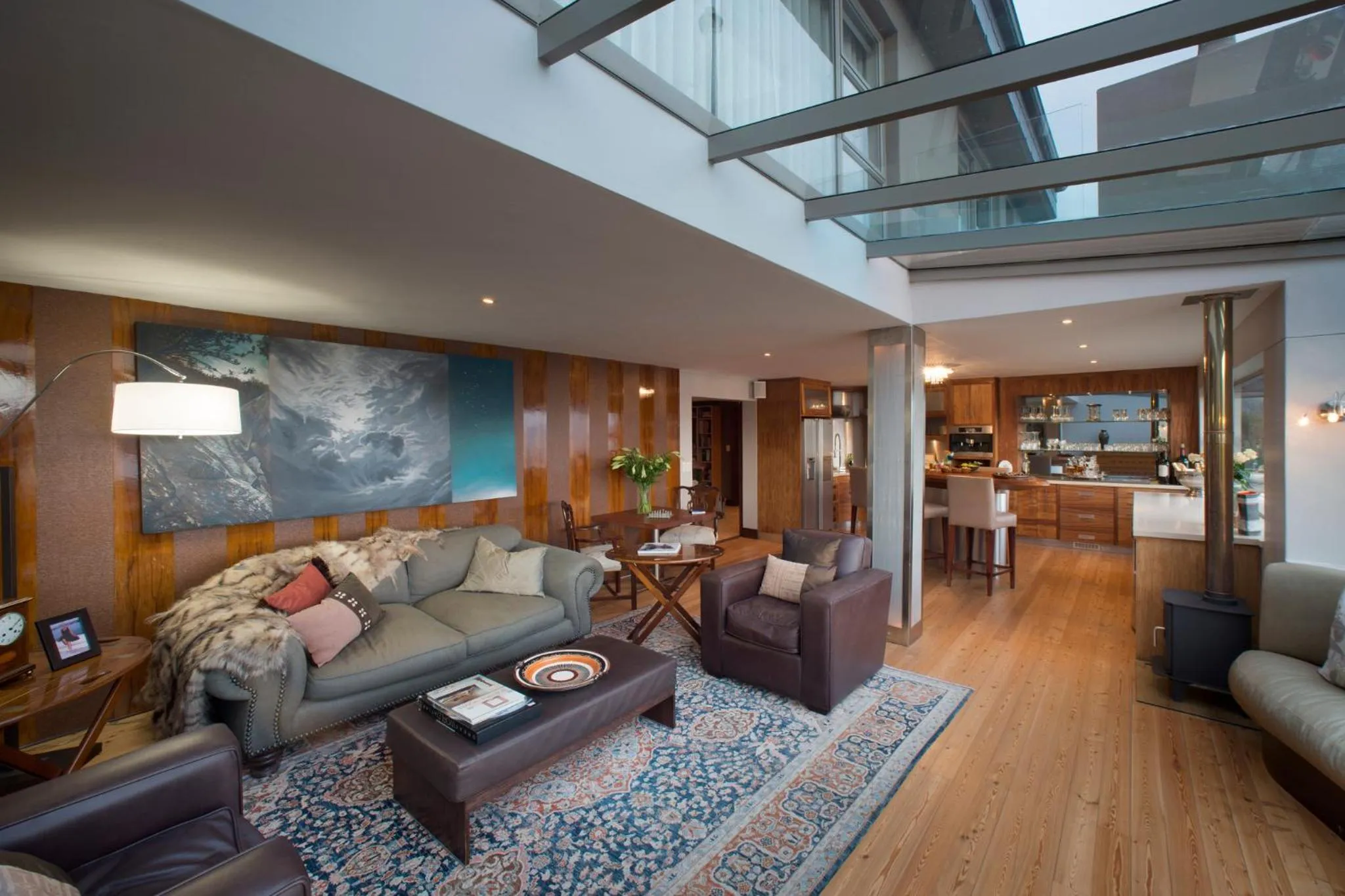 Living room in Kanonkop House