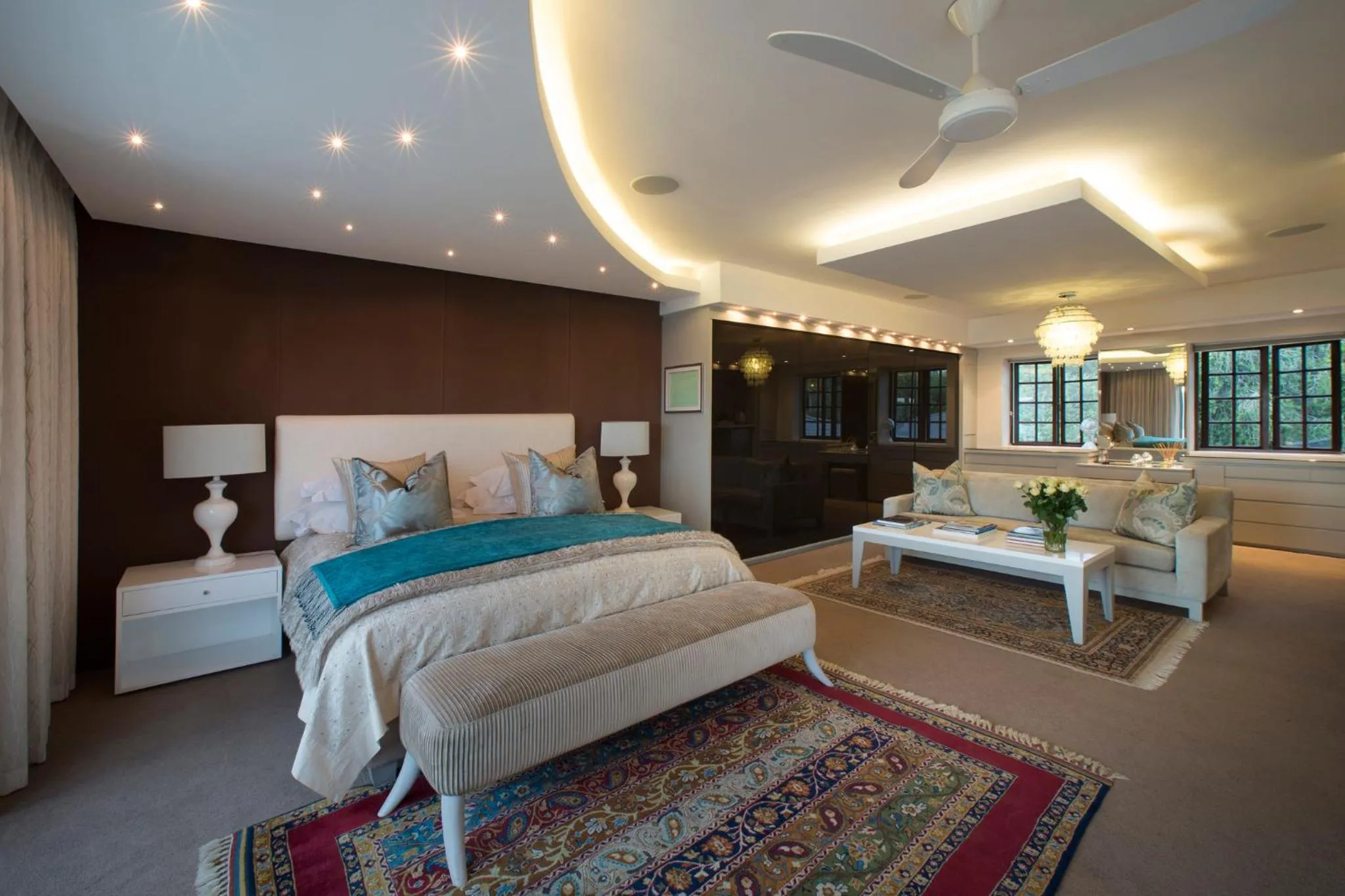 Bedroom, Bed in Kanonkop House