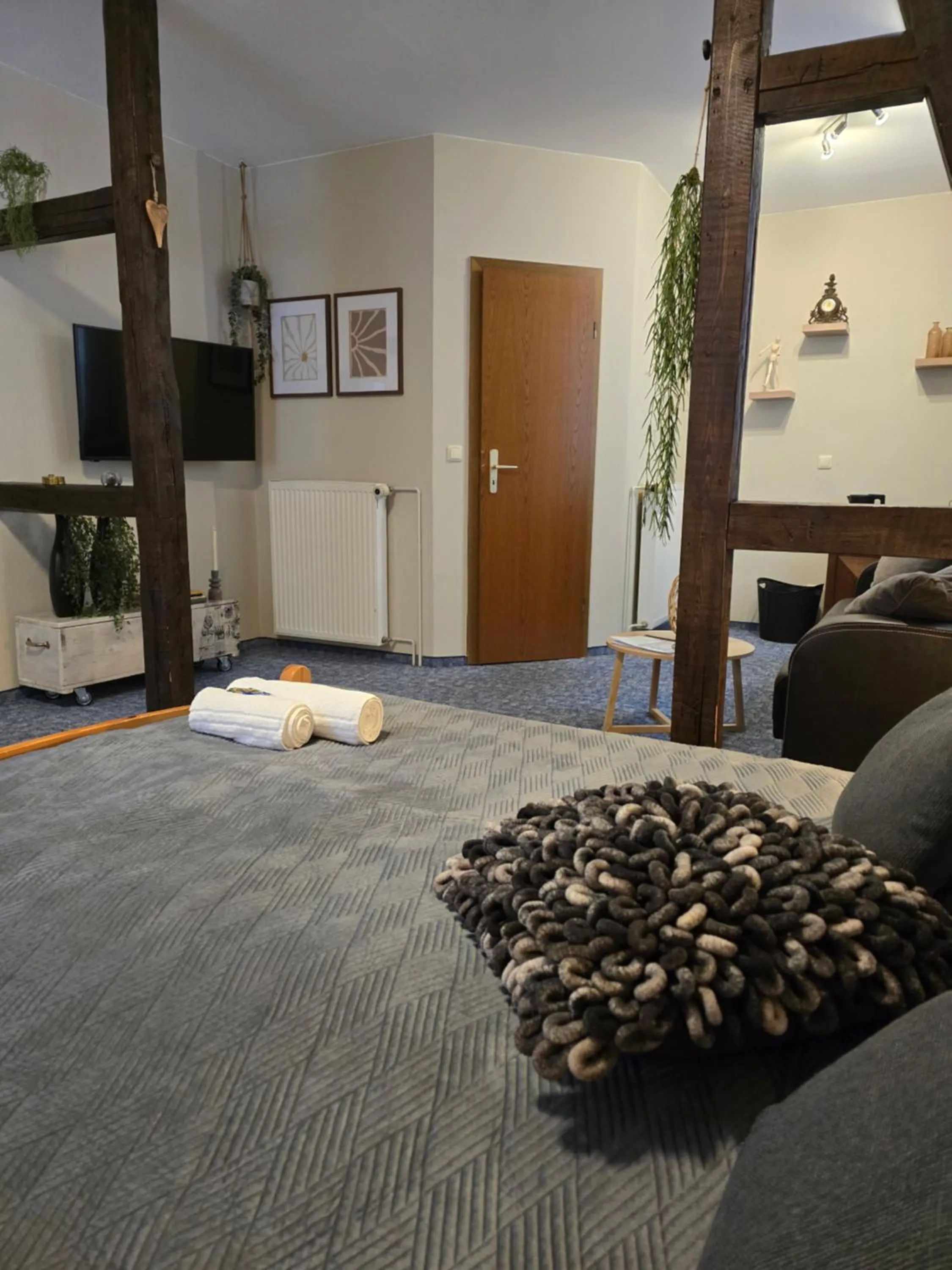 Bed in Hotel Zur Luppbode