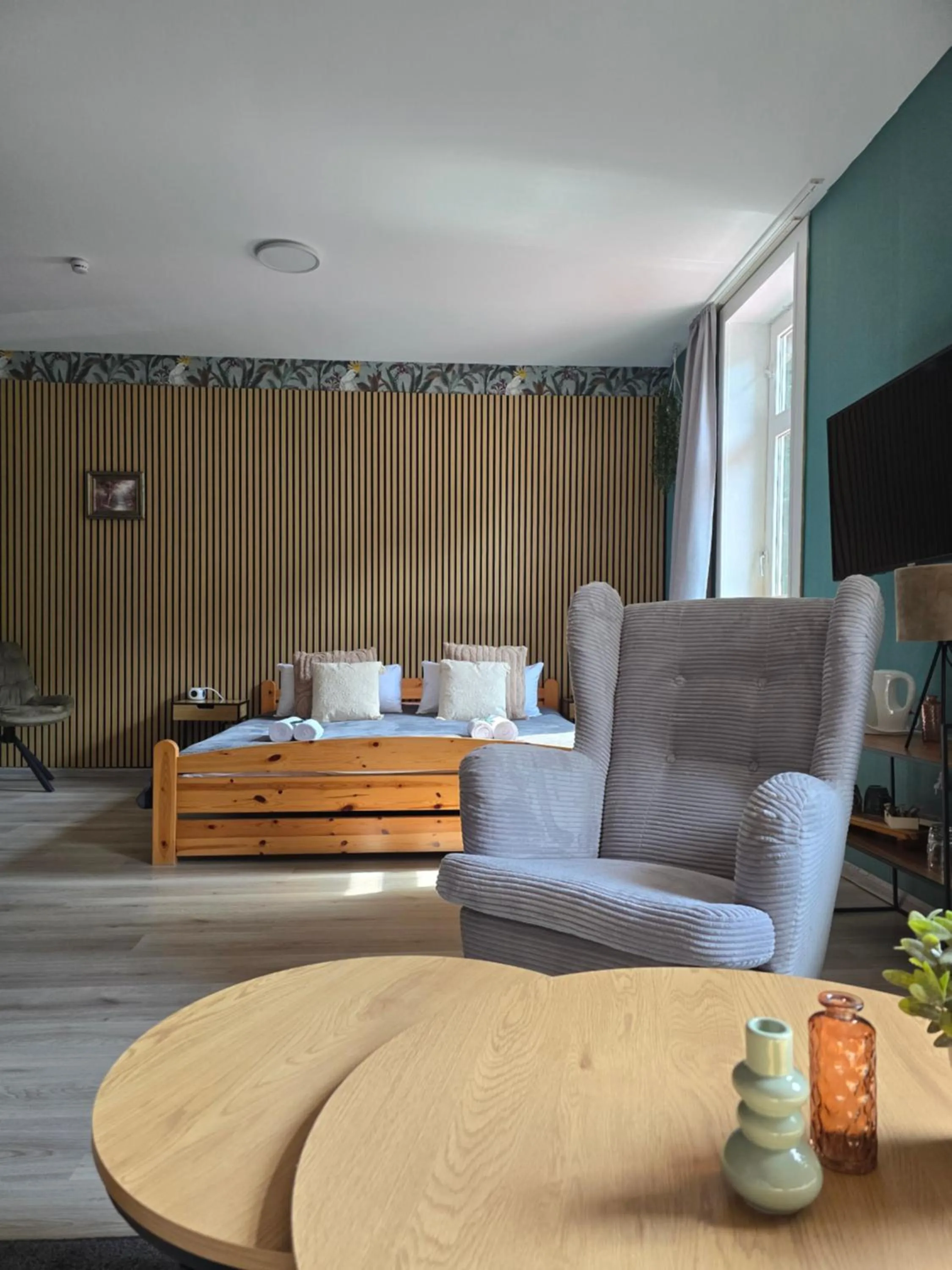 Seating area in Hotel Zur Luppbode