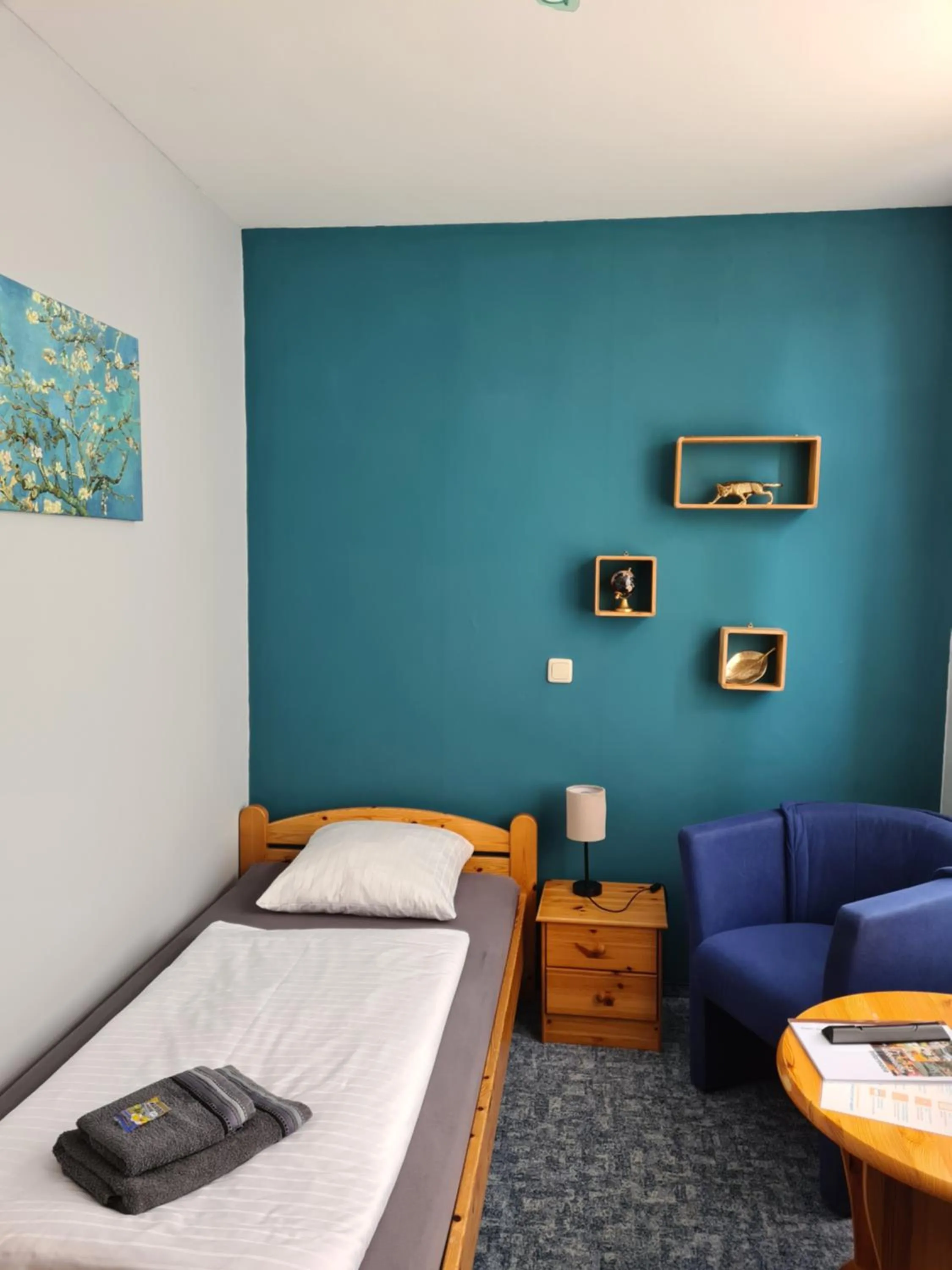 Bed in Hotel Zur Luppbode