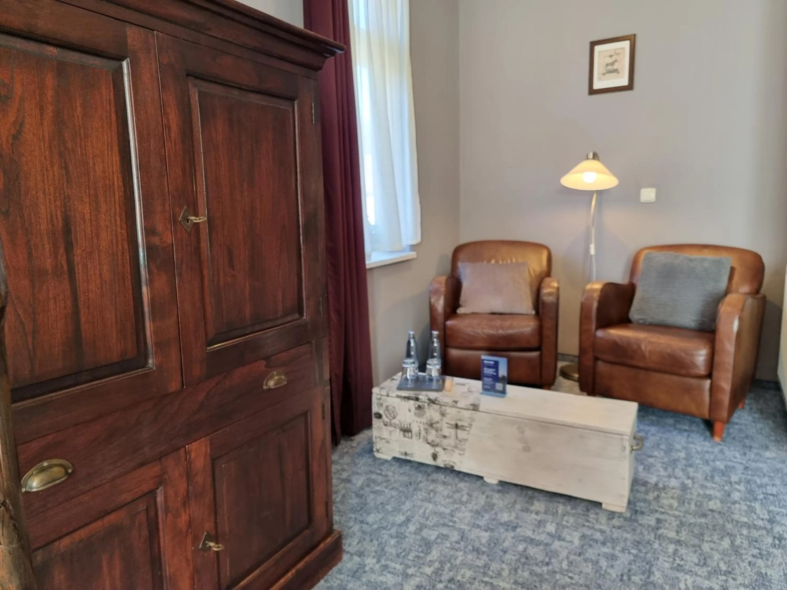 Seating area in Hotel Zur Luppbode