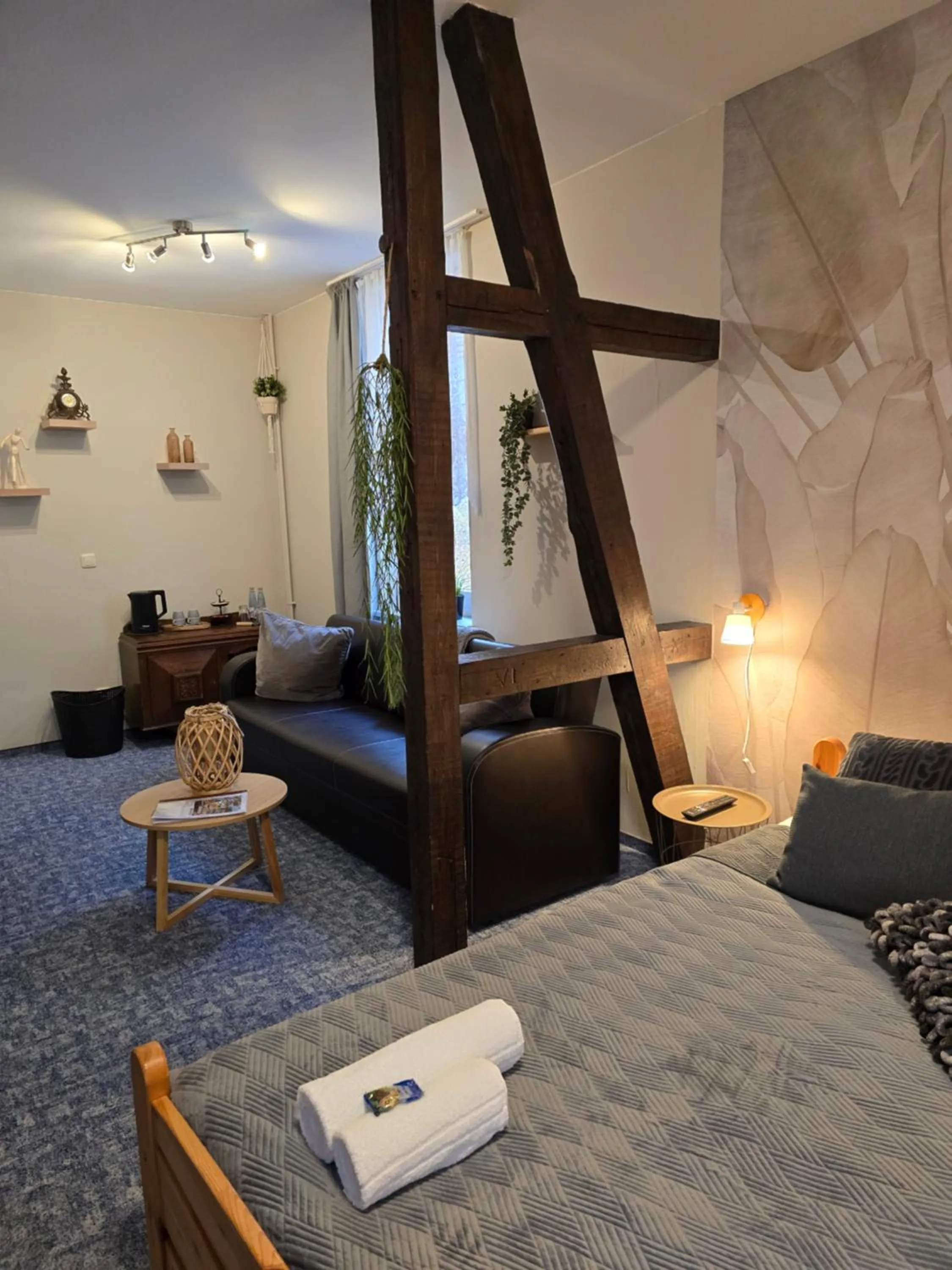 Bed in Hotel Zur Luppbode