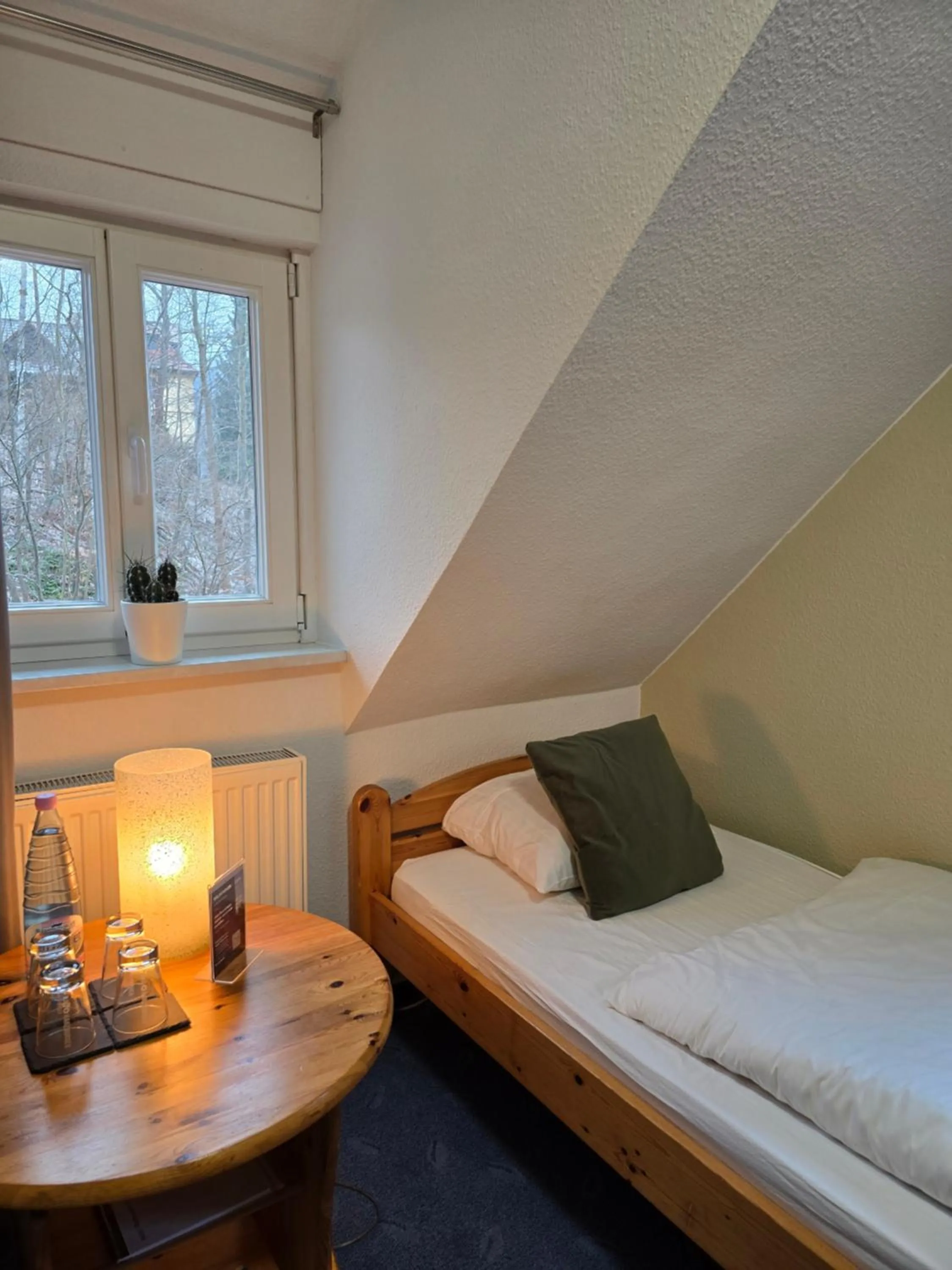 Bed in Hotel Zur Luppbode