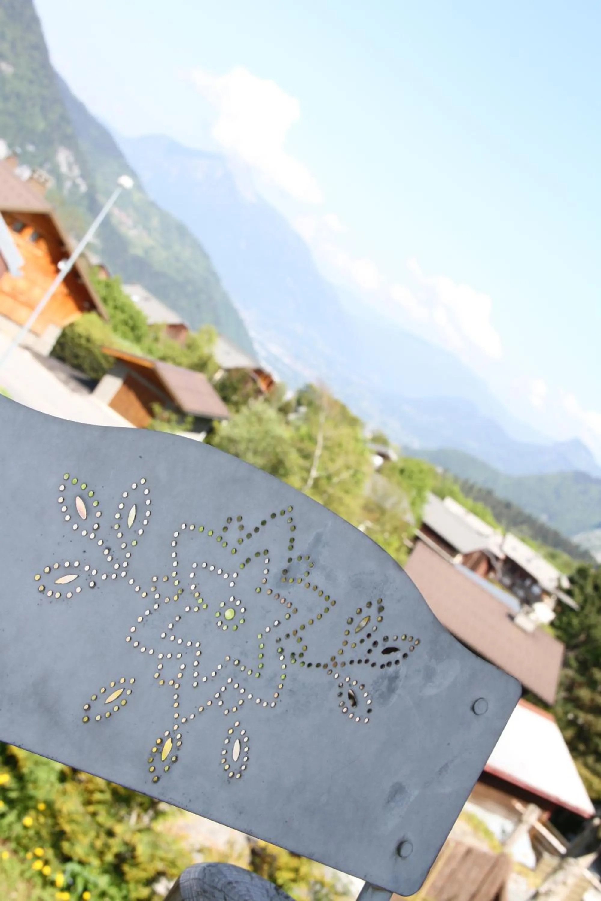 Decorative detail in La Croix de Savoie & Spa