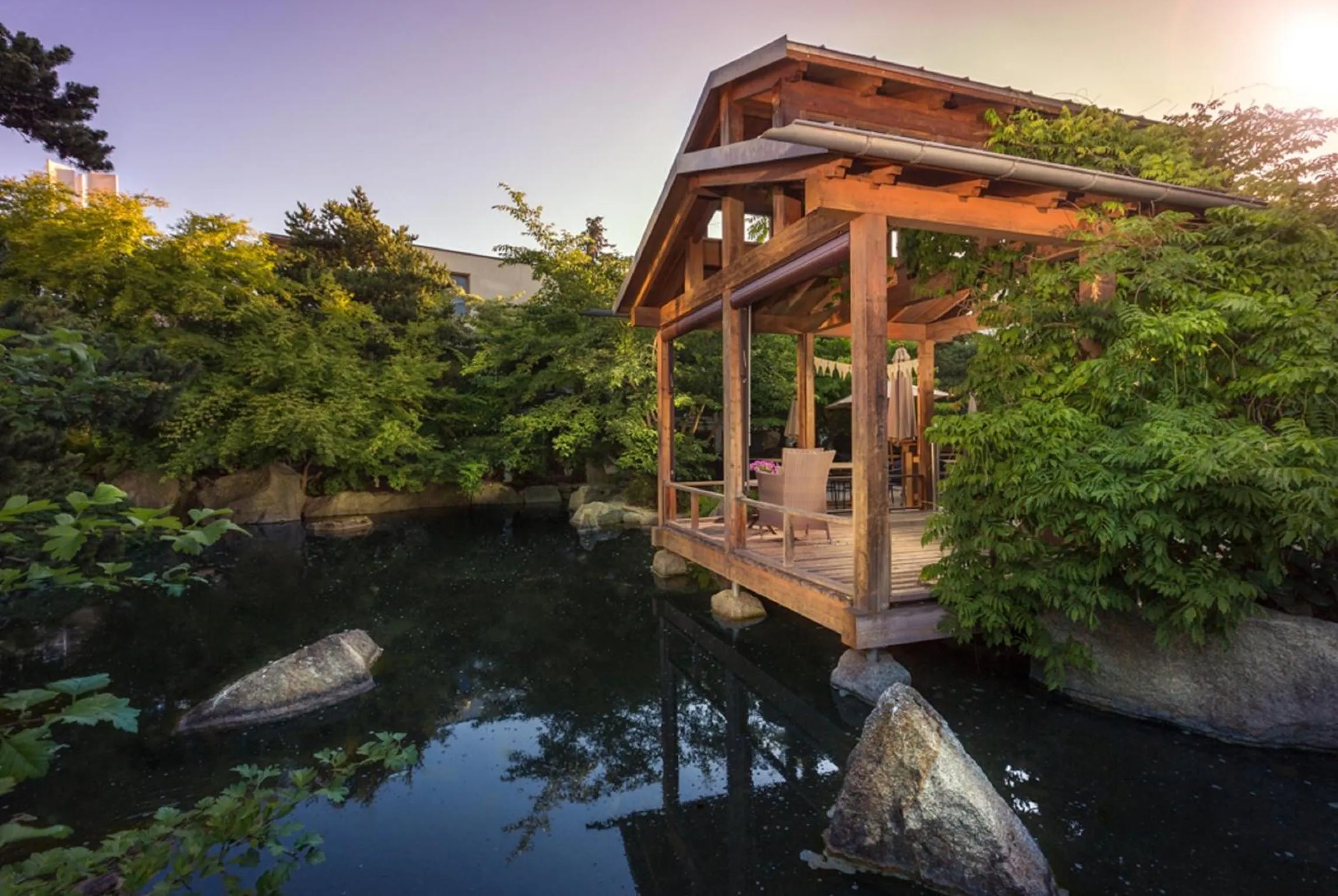Patio in Hotel Schindlerhof