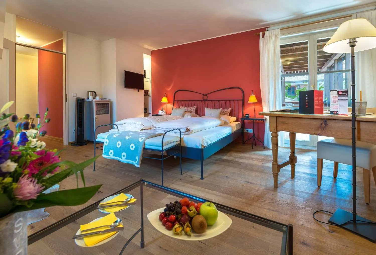 Bedroom, Bed in Hotel Schindlerhof