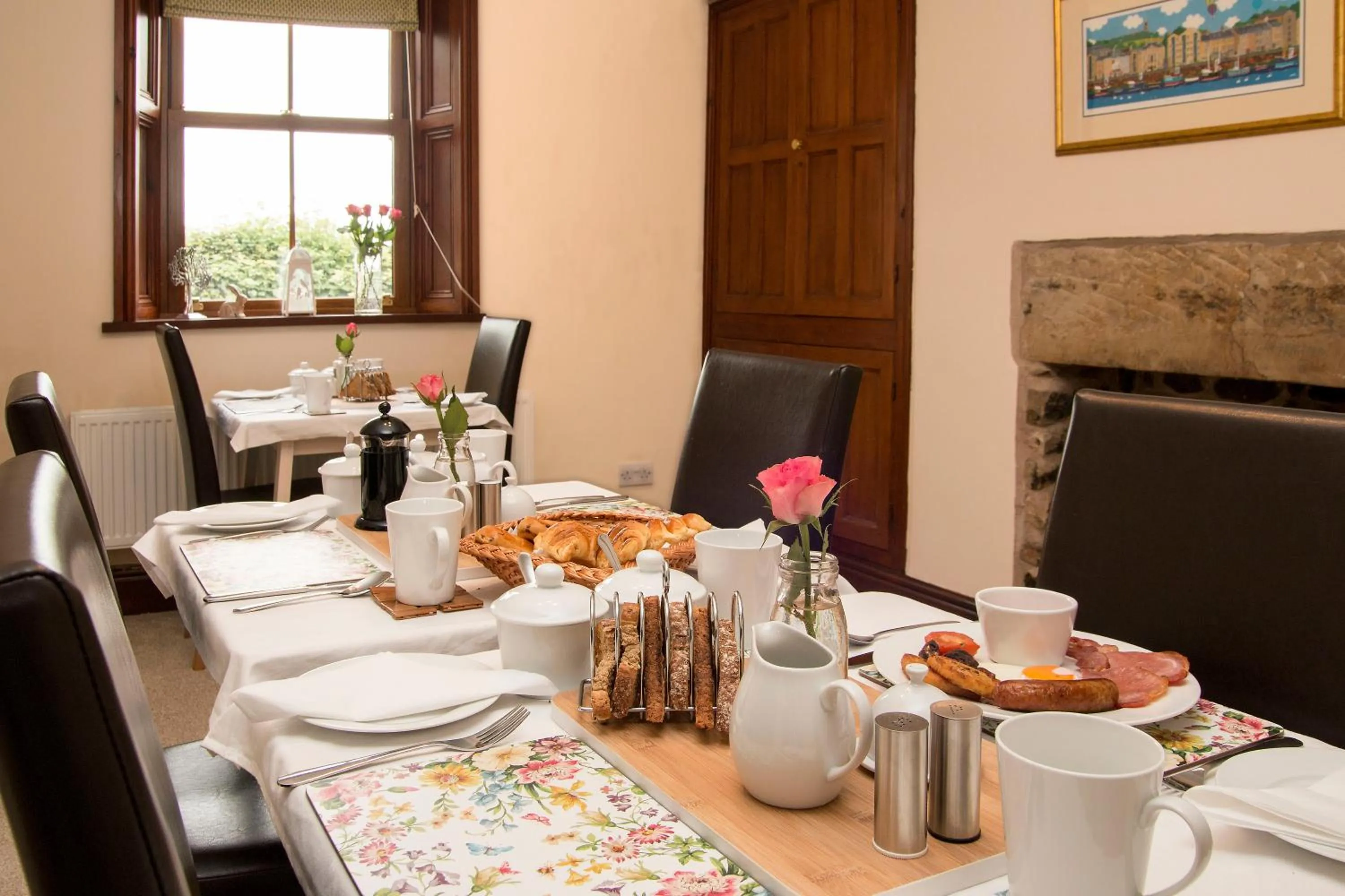 Dining area in Stanley Lodge Farmhouse