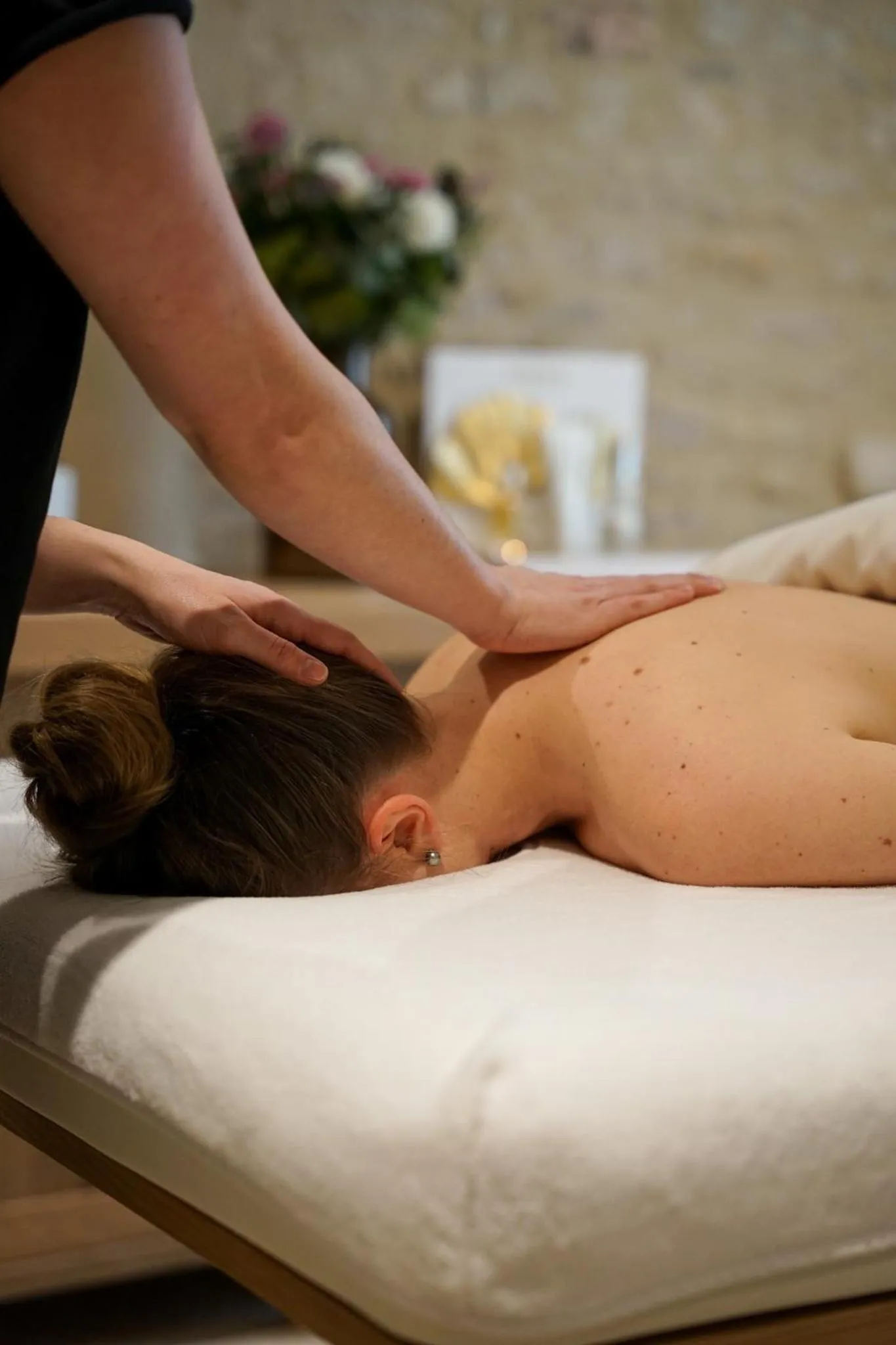 Spa and wellness centre/facilities in Hostellerie De Levernois