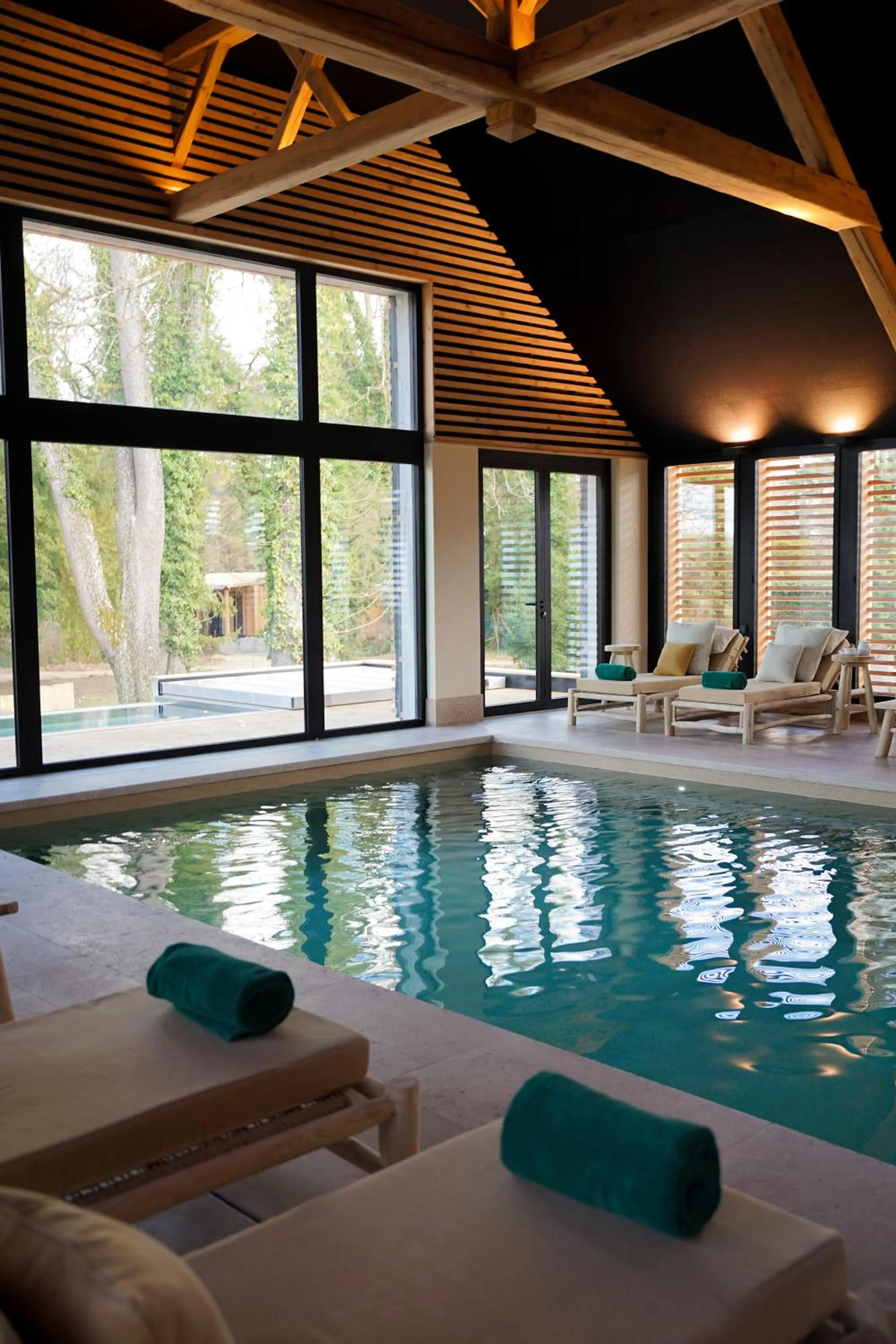 Spa and wellness centre/facilities in Hostellerie De Levernois