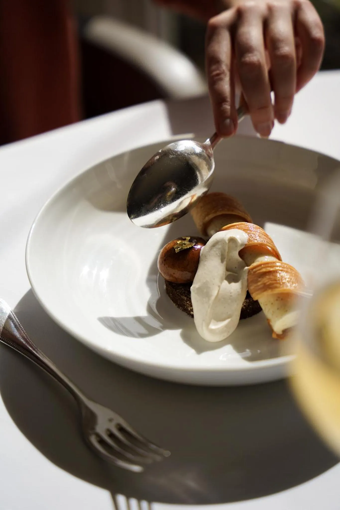 Restaurant/places to eat in Hostellerie De Levernois