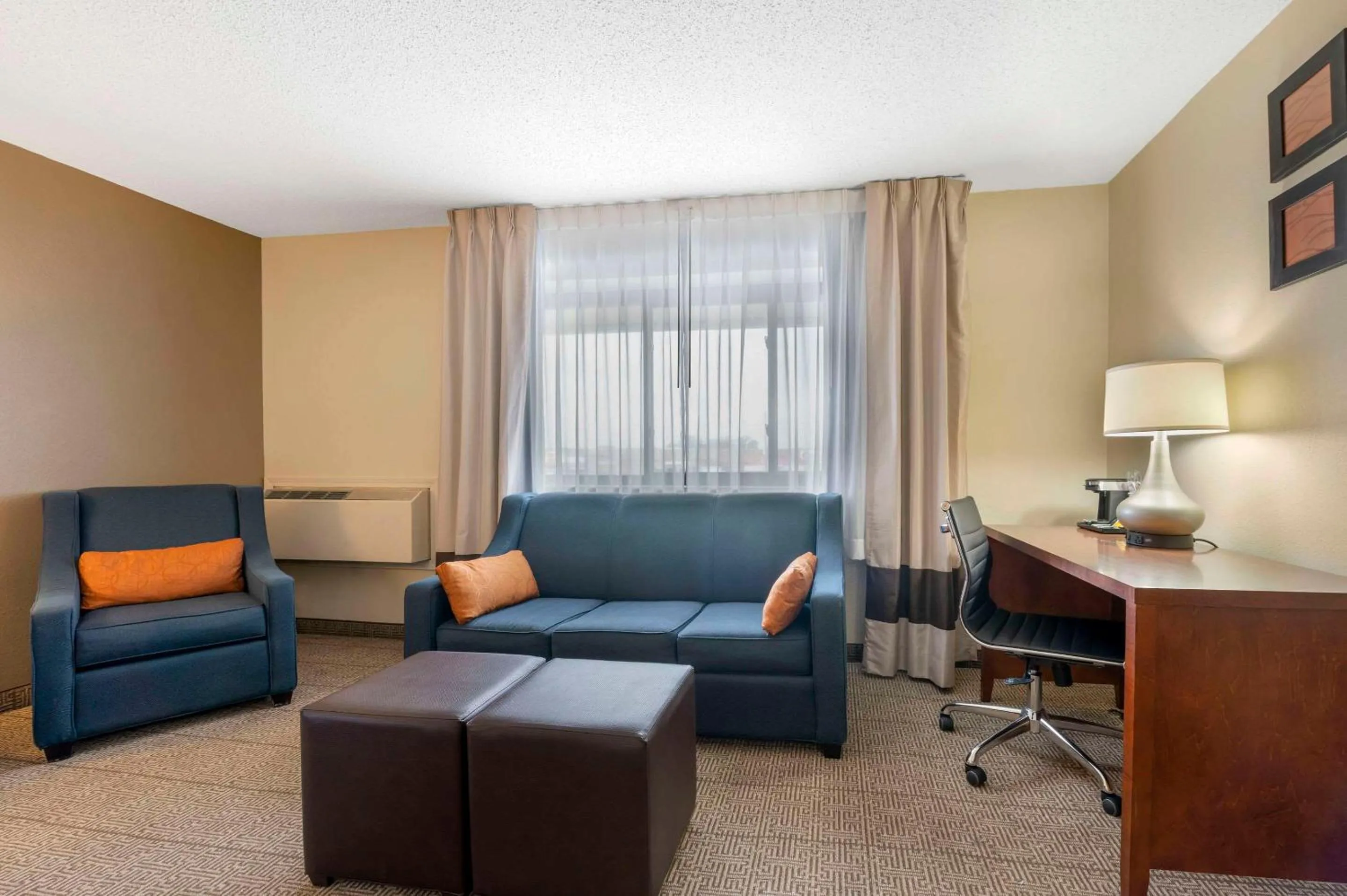 Living room in Comfort Inn & Suites Indianapolis Northwest - College Park