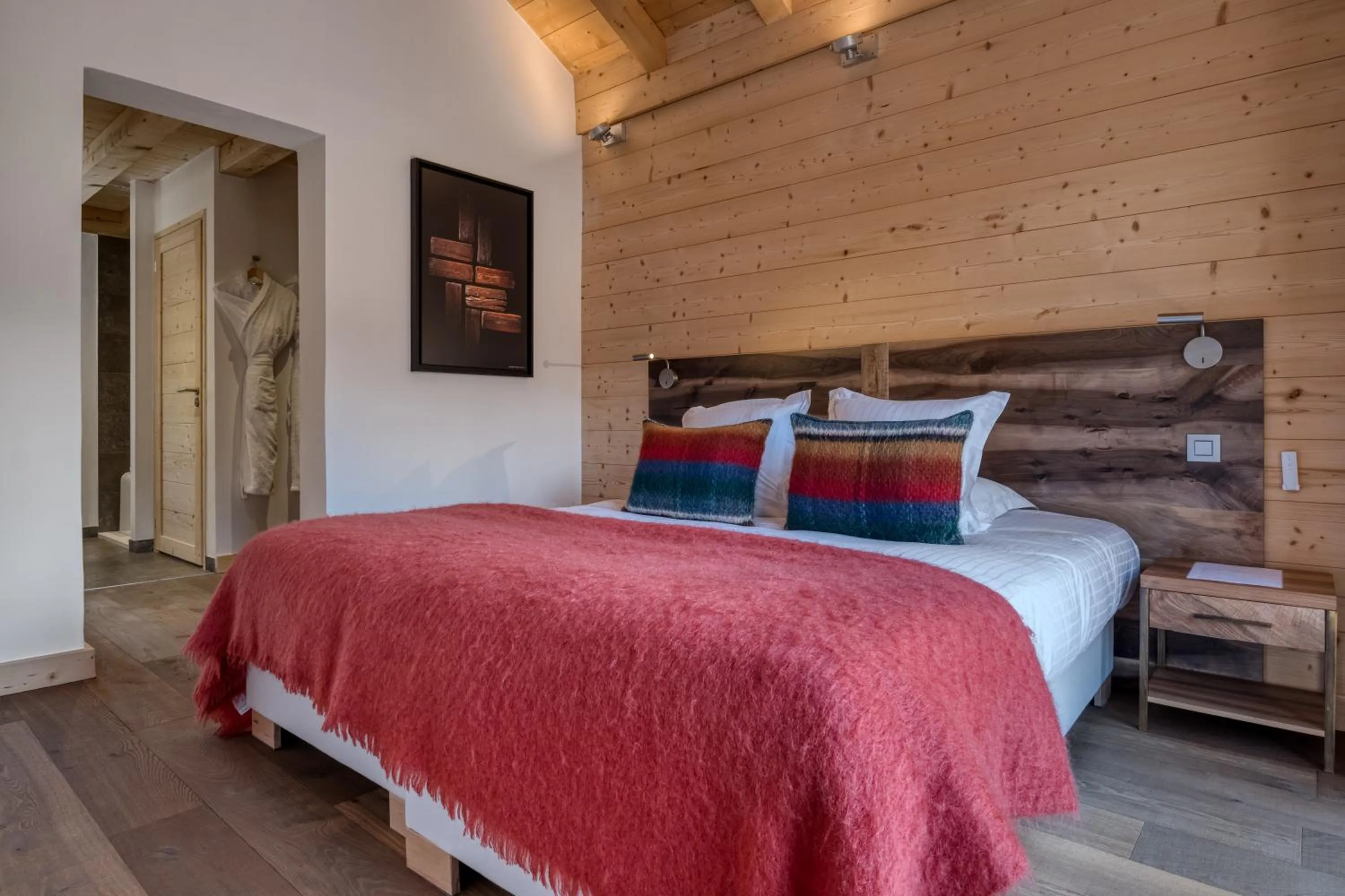 Bed in Location Chalet et Appartement - Emmanuel Renaut