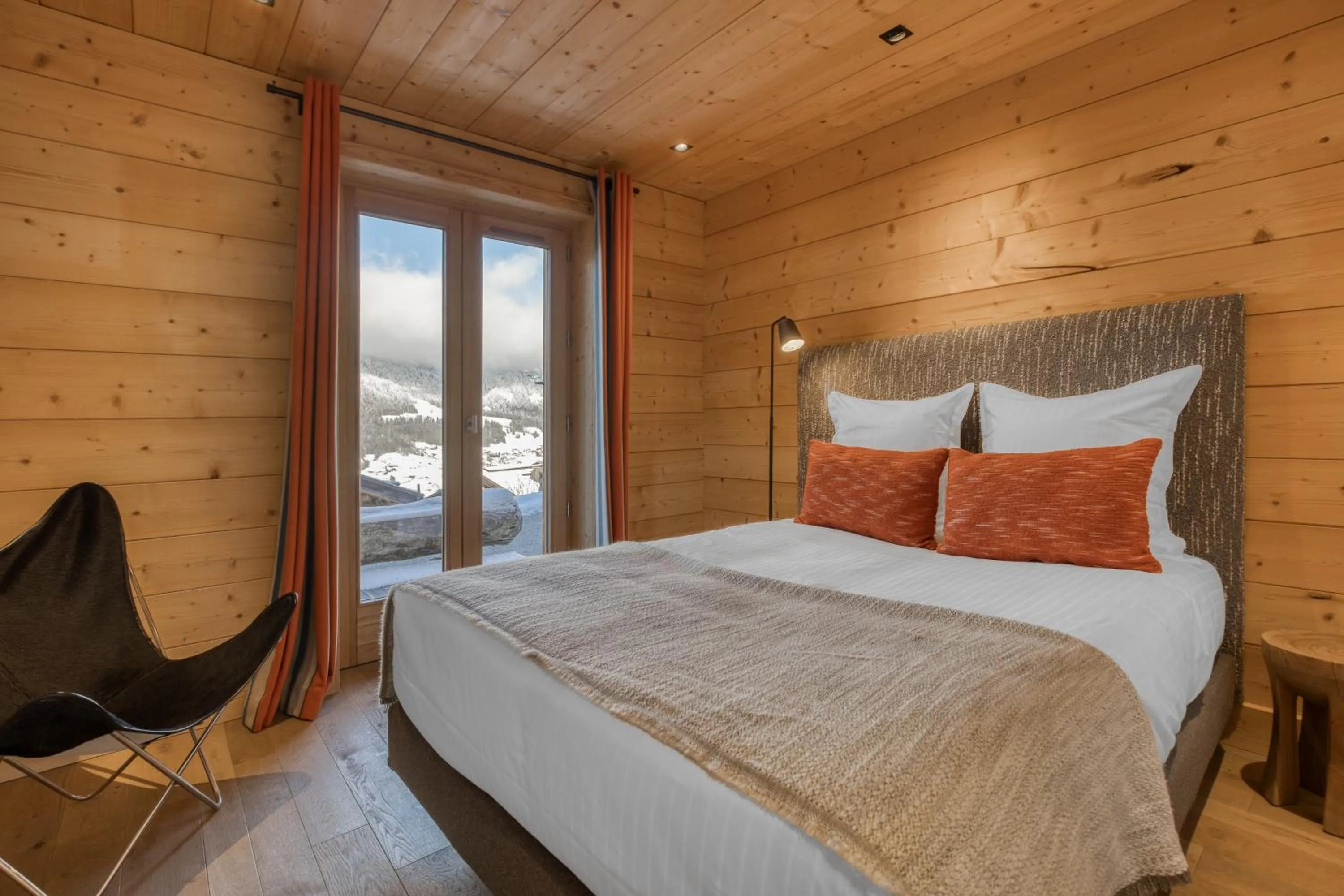Bed in Flocons de Sel - Relais & Chateaux