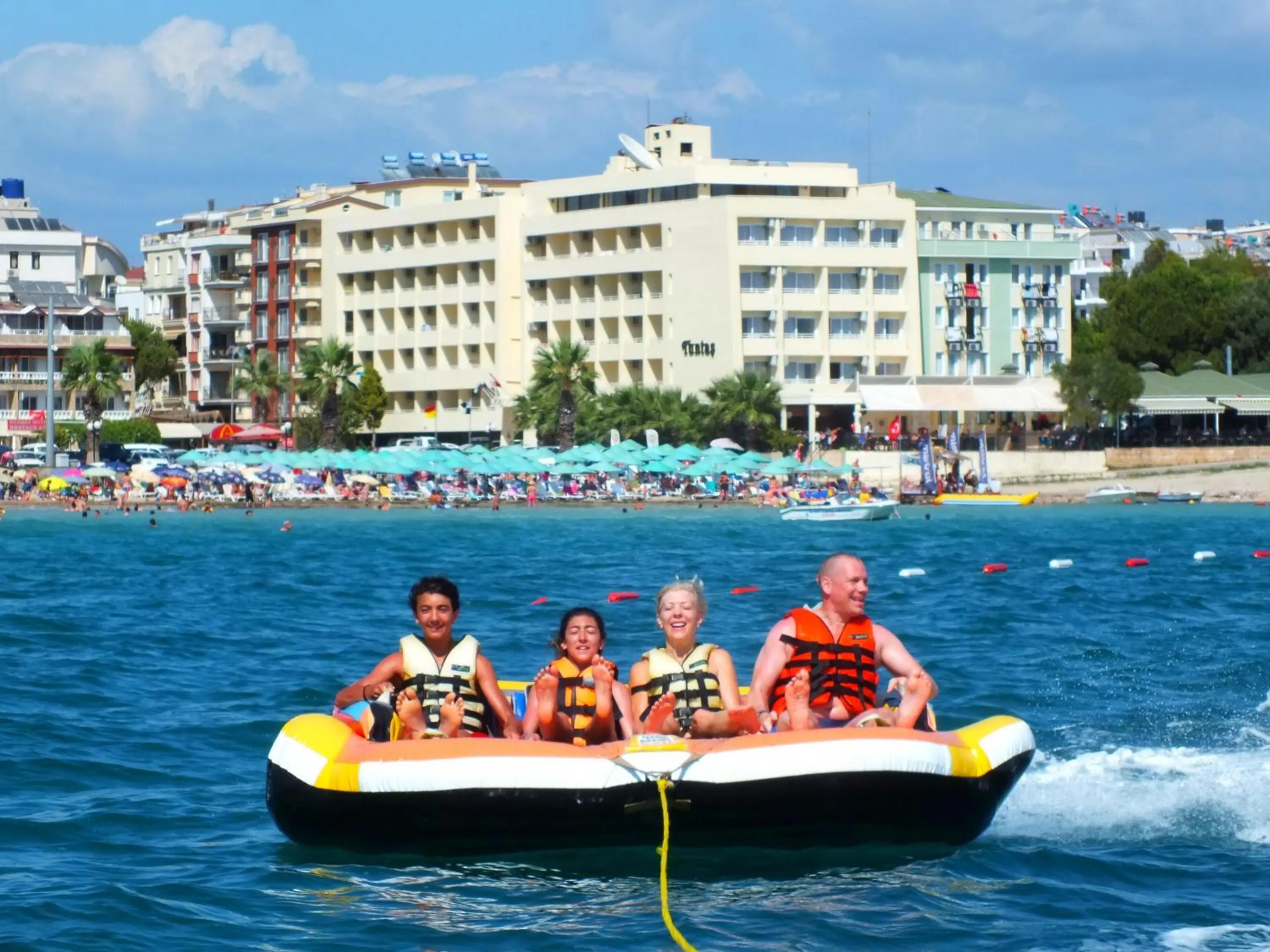 Beach in Tuntas Beach Hotel - All Inclusive